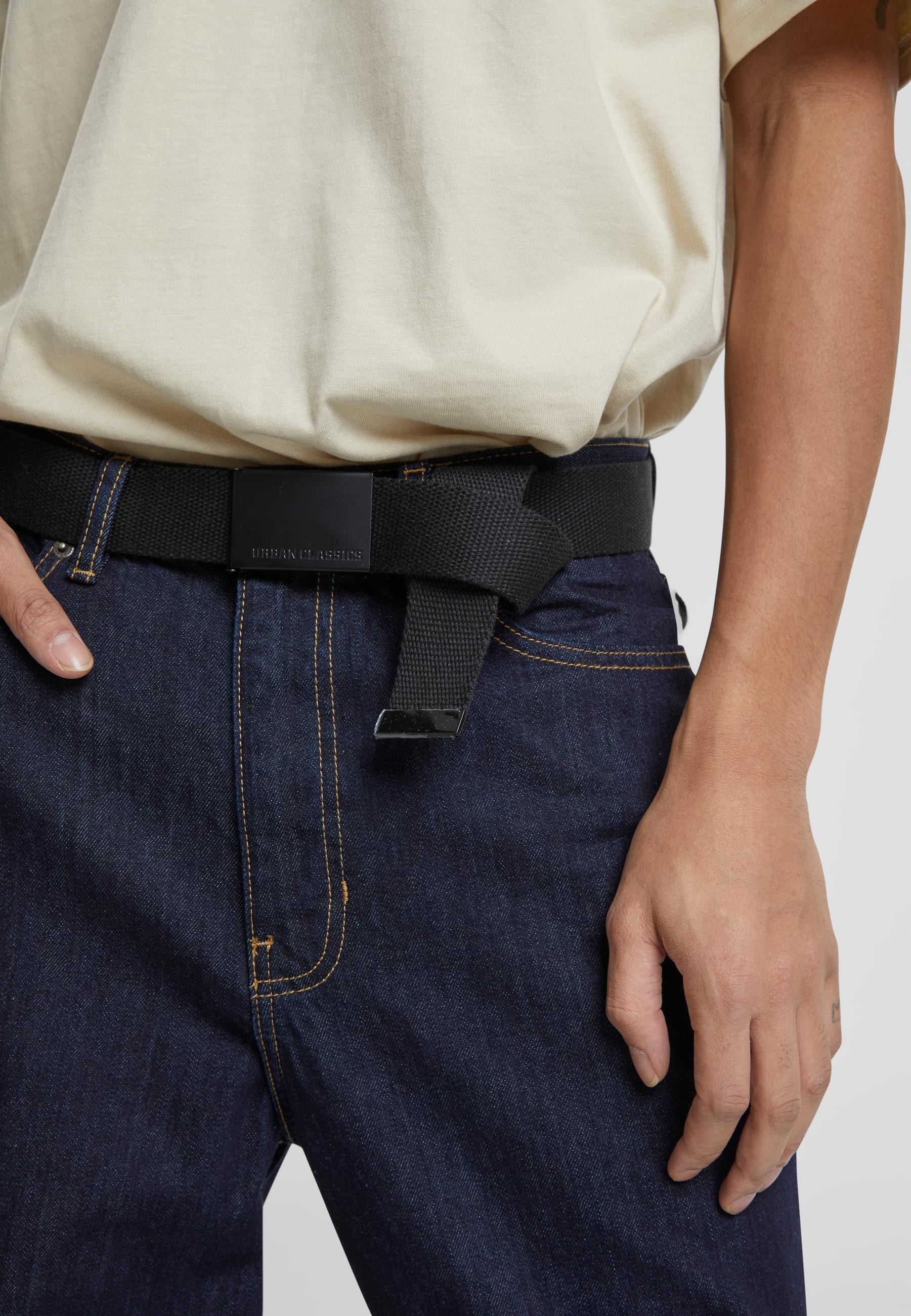 URBAN CLASSICS Hüftgürtel »Urban Classics Unisex Canvas Belt«