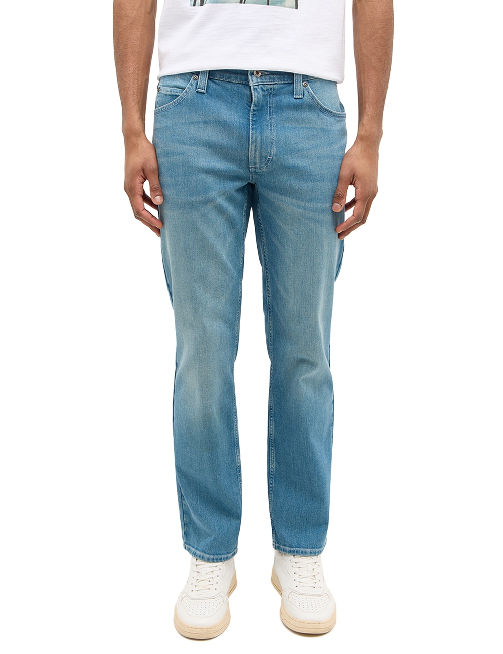 MUSTANG 5-Pocket-Jeans "Style Tramper Straight", mit Markenlabel