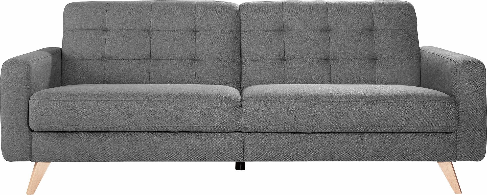exxpo - sofa fashion 3-Sitzer »Nappa« su miegojimo funkcija...