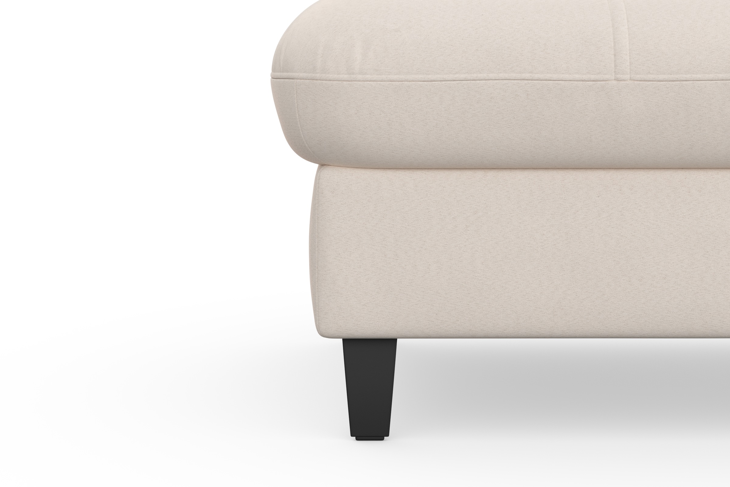 Sit & More Marano Storage Ottoman Beige 3