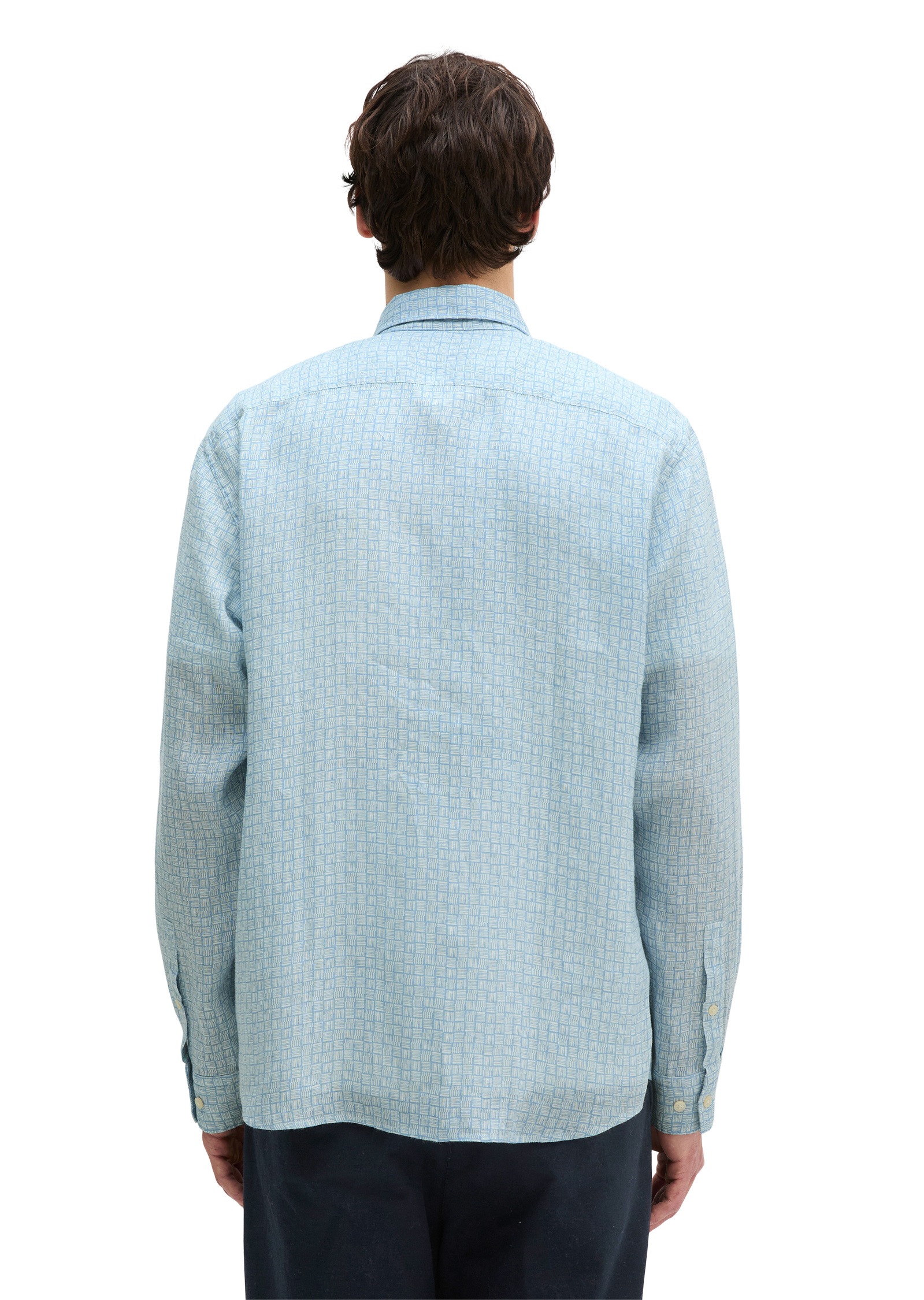 Thumbnail - Marc OPolo Langarmhemd "mit Allover-Print"