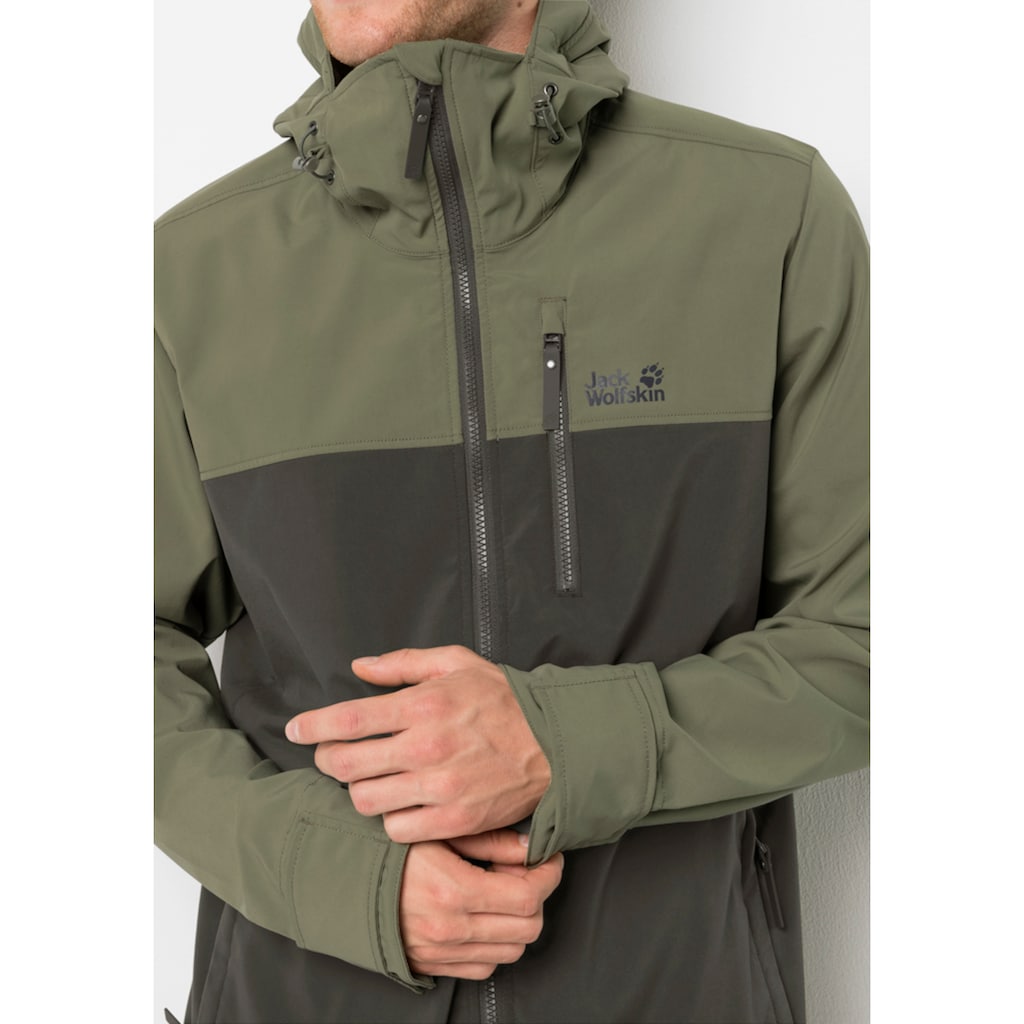 Jack Wolfskin Windbreaker »DESERT WIND JACKET M«, mit Kapuze