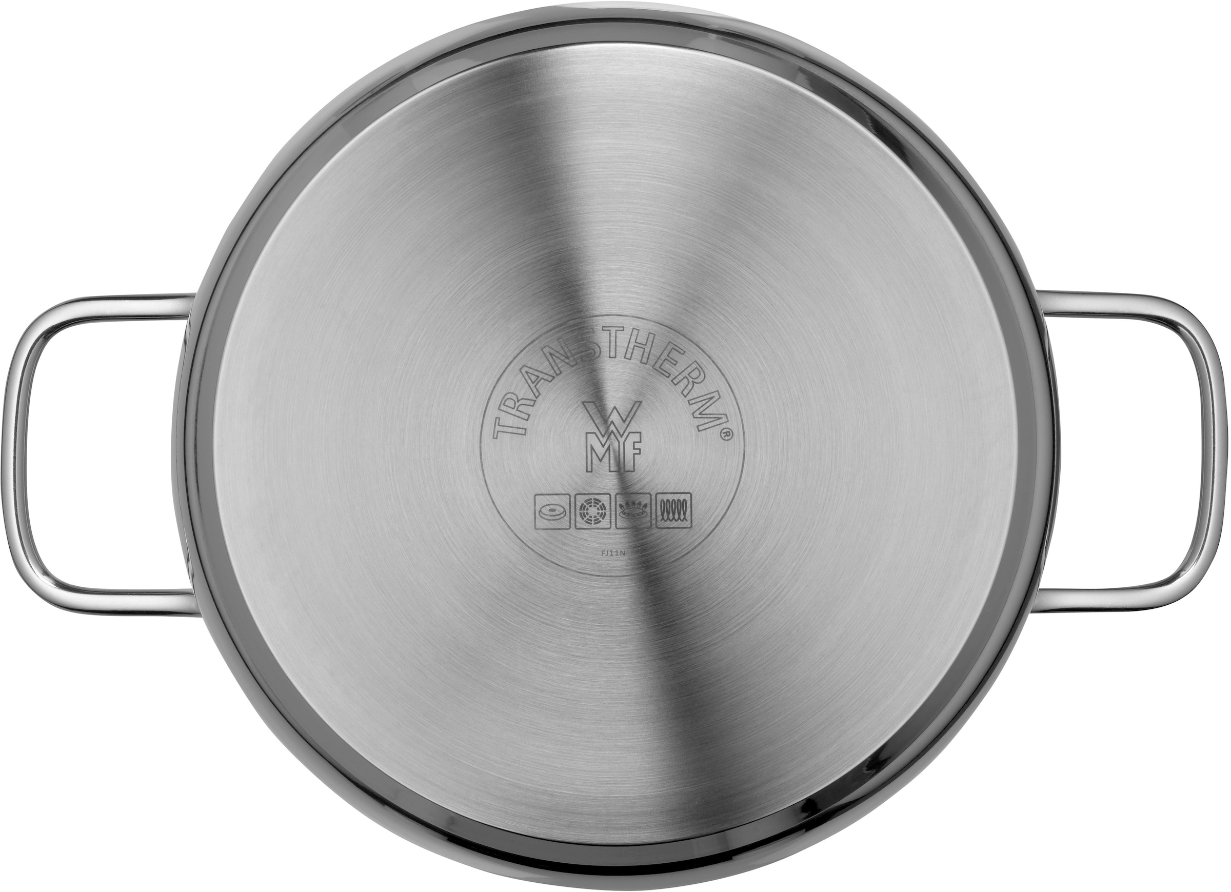 WMF Topf-Set »Diadem Plus«, Cromargan® Edelstahl Rostfrei 18/10, (Set, 9 tlg.), poliert, TransTherm-Allherdboden, für alle Herdarten