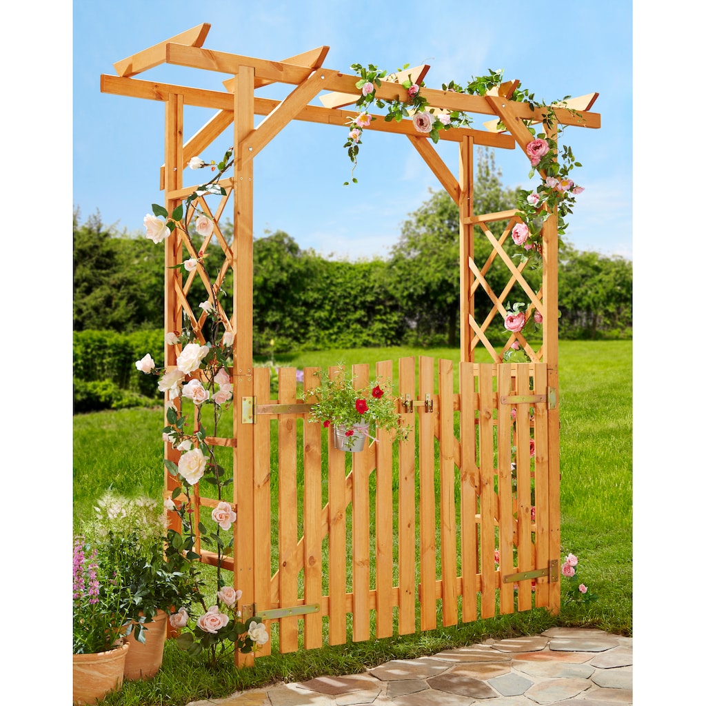 promadino Rosenbogen »Pergola Ben«, (Set)