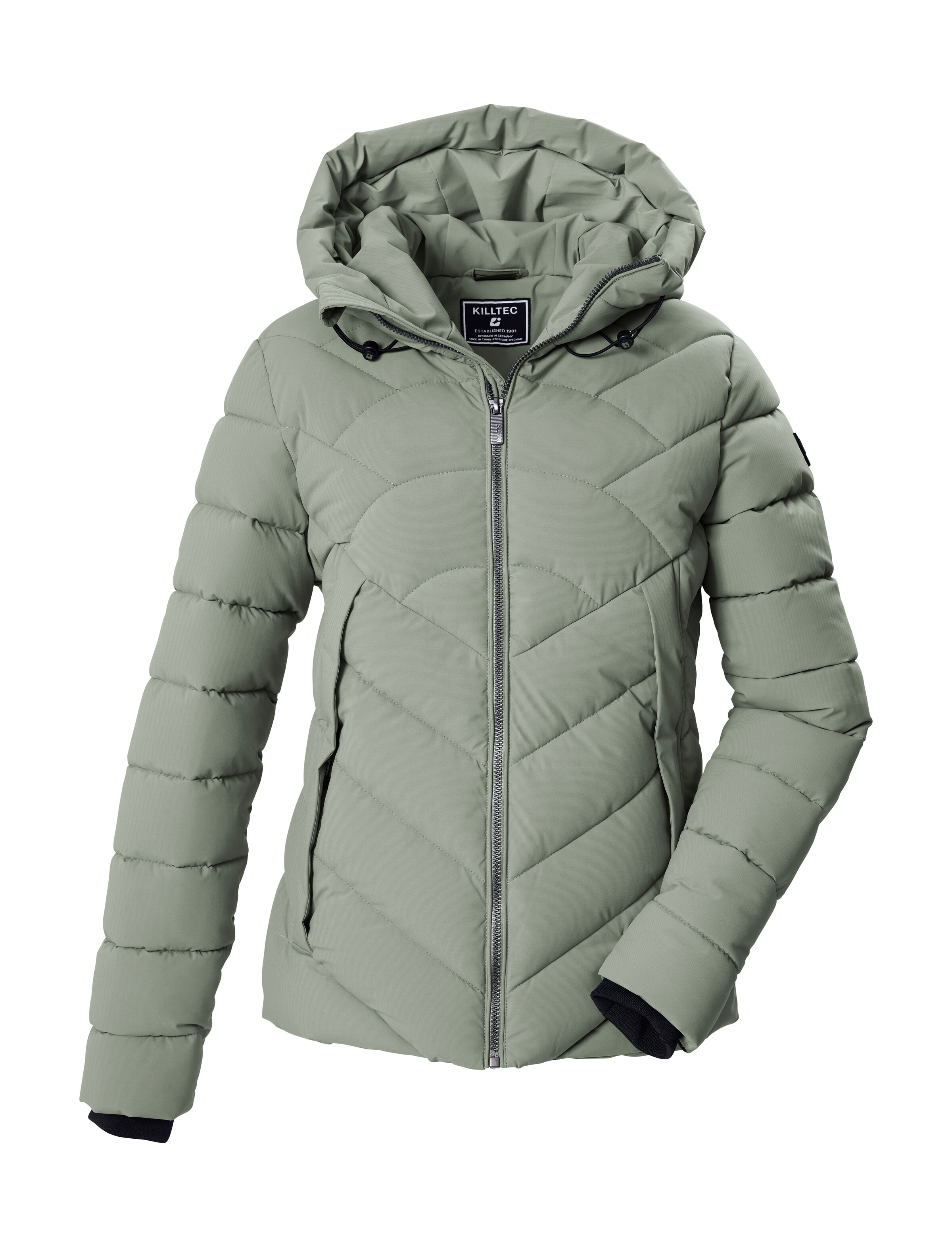 Killtec Steppjacke »KOW 13 WMN QLTD JCKT« Wasserabweisende Steppjacke, weitenregulierbare Kapuze
