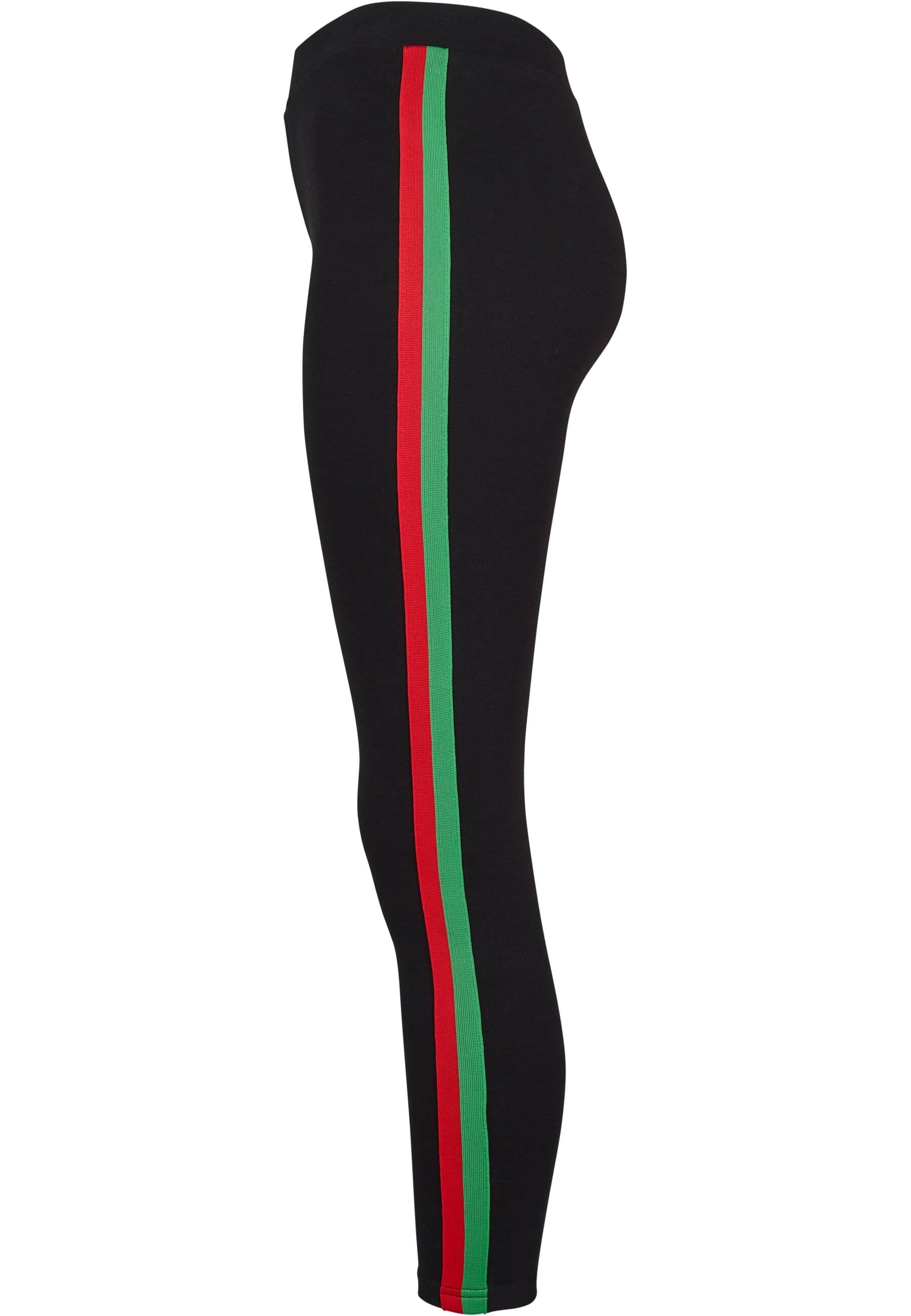 URBAN CLASSICS Leggings »Urban Classics Damen Ladies 3-Tone Tape Leggings«, (1 tlg.)