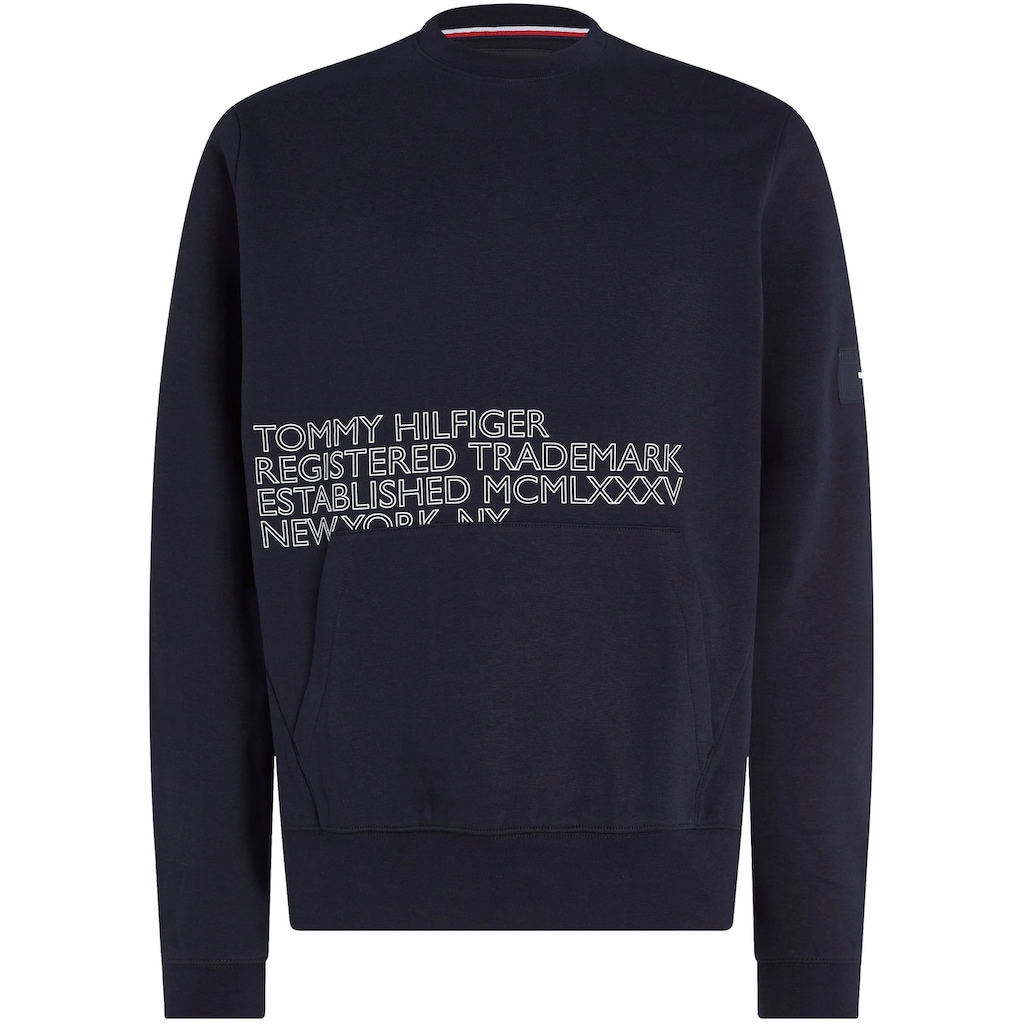 Tommy Hilfiger Sweatshirt »BADGED GRAPHIC CREWNECK«