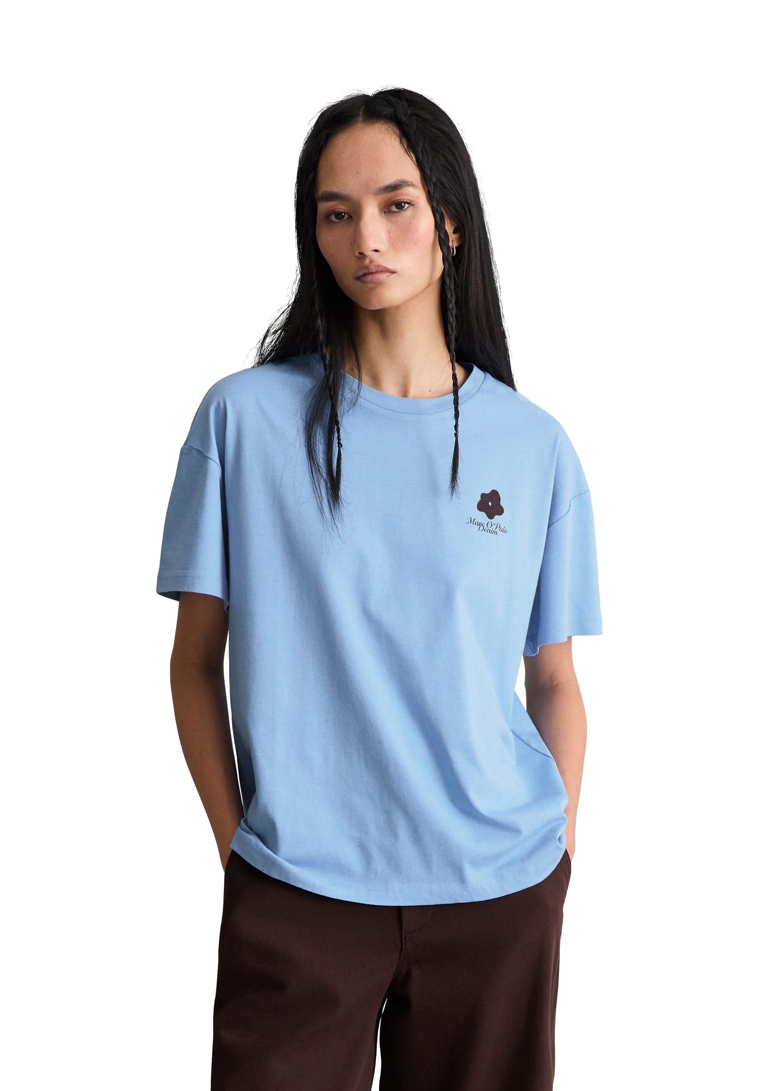 Marc O'Polo DENIM T-Shirt »aus Basic Single Jersey«