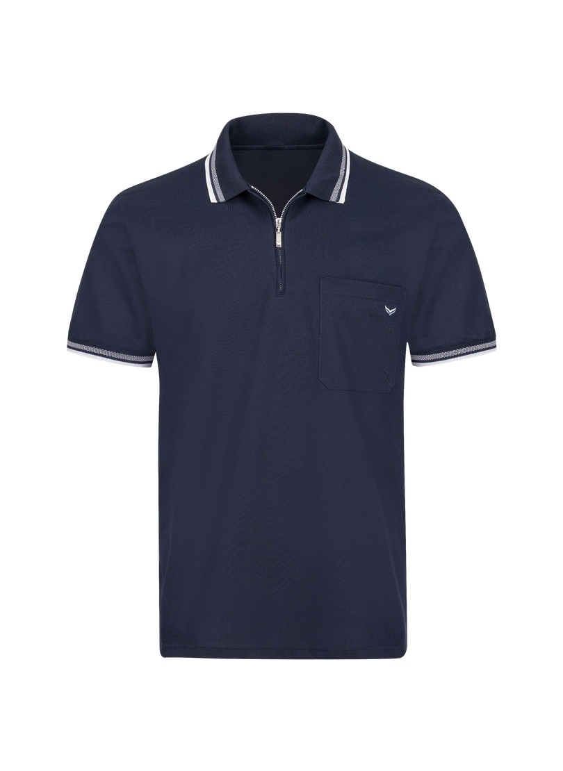 Trigema Poloshirt "TRIGEMA Poloshirt mit Reißverschluss", 1 Stk. günstig online kaufen