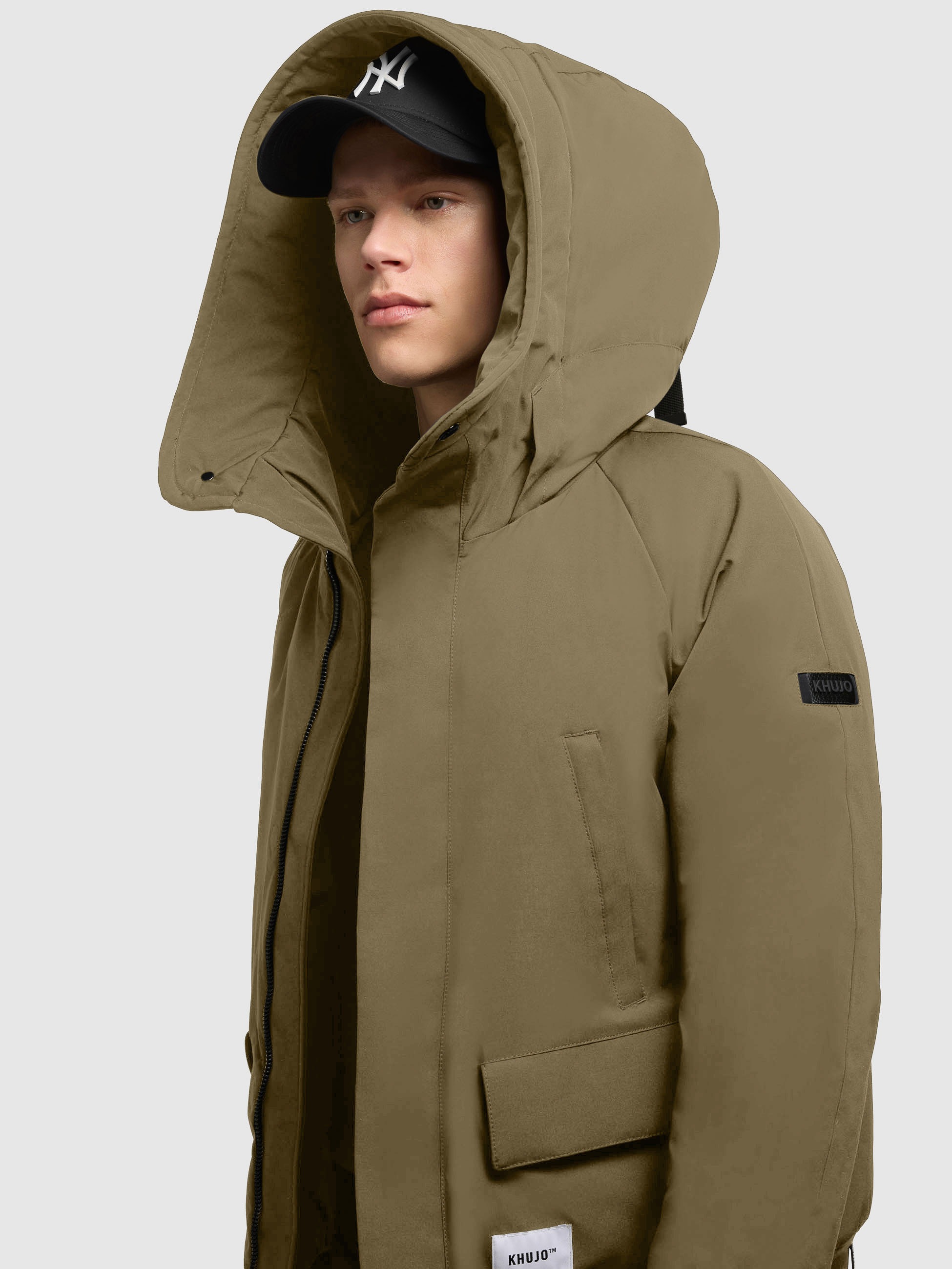 khujo Anorak »JAFAR« mit Kapuze