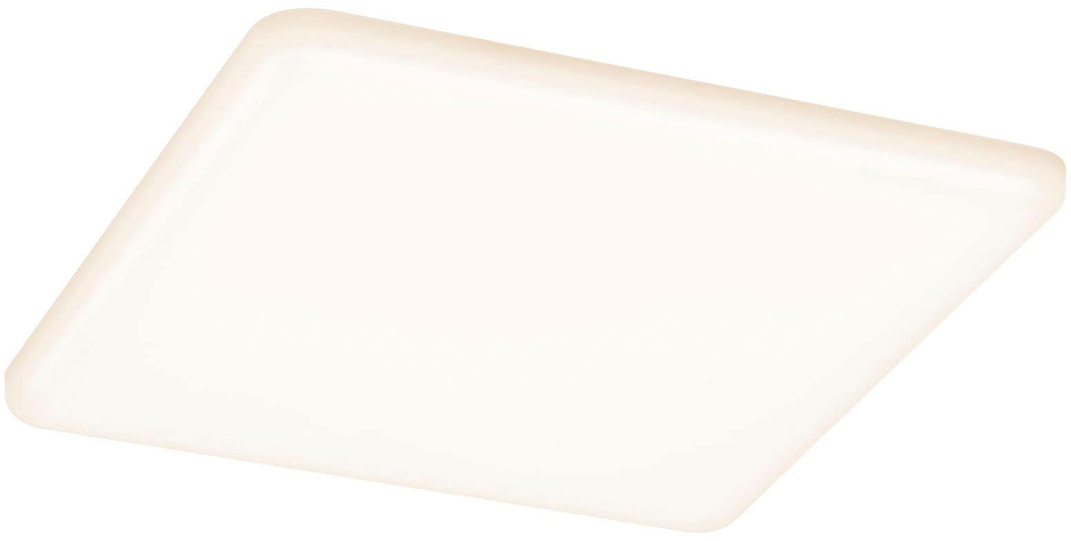 Paulmann LED Einbauleuchte »Veluna VariFit IP44 3-Stufen-dimmbar eckig 185x185mm 17W 3.000K Satin«, 1 flammig, LED Einbaupanel IP44 3-Stufen-dimmbar eckig 185x185mm 17W 3.000K Satin