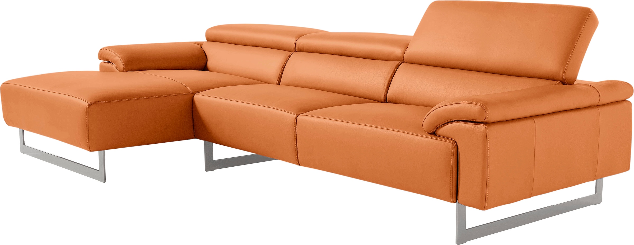 Egoitaliano Ecksofa "Malika, edel und bequem, Designsofa mit hochwertigen B günstig online kaufen