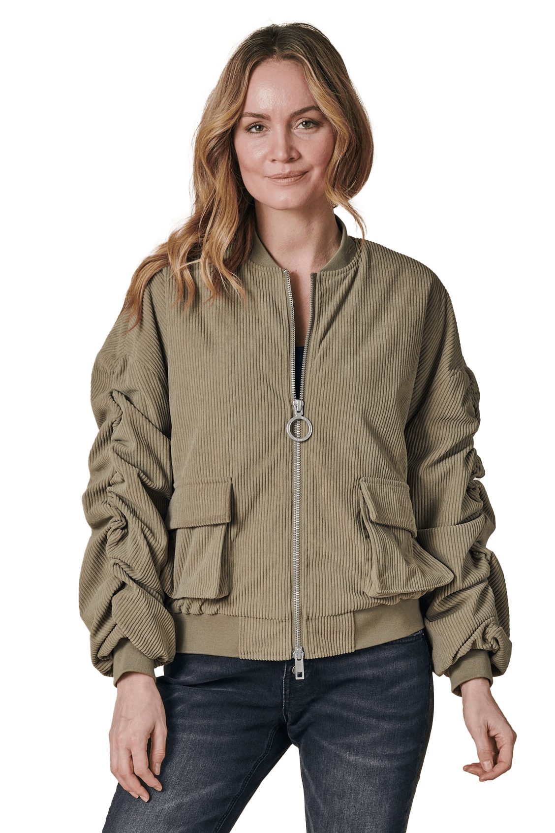 Zhrill Cordjacke "ALBA", ohne Kapuze, mit Rippstruktur günstig online kaufen