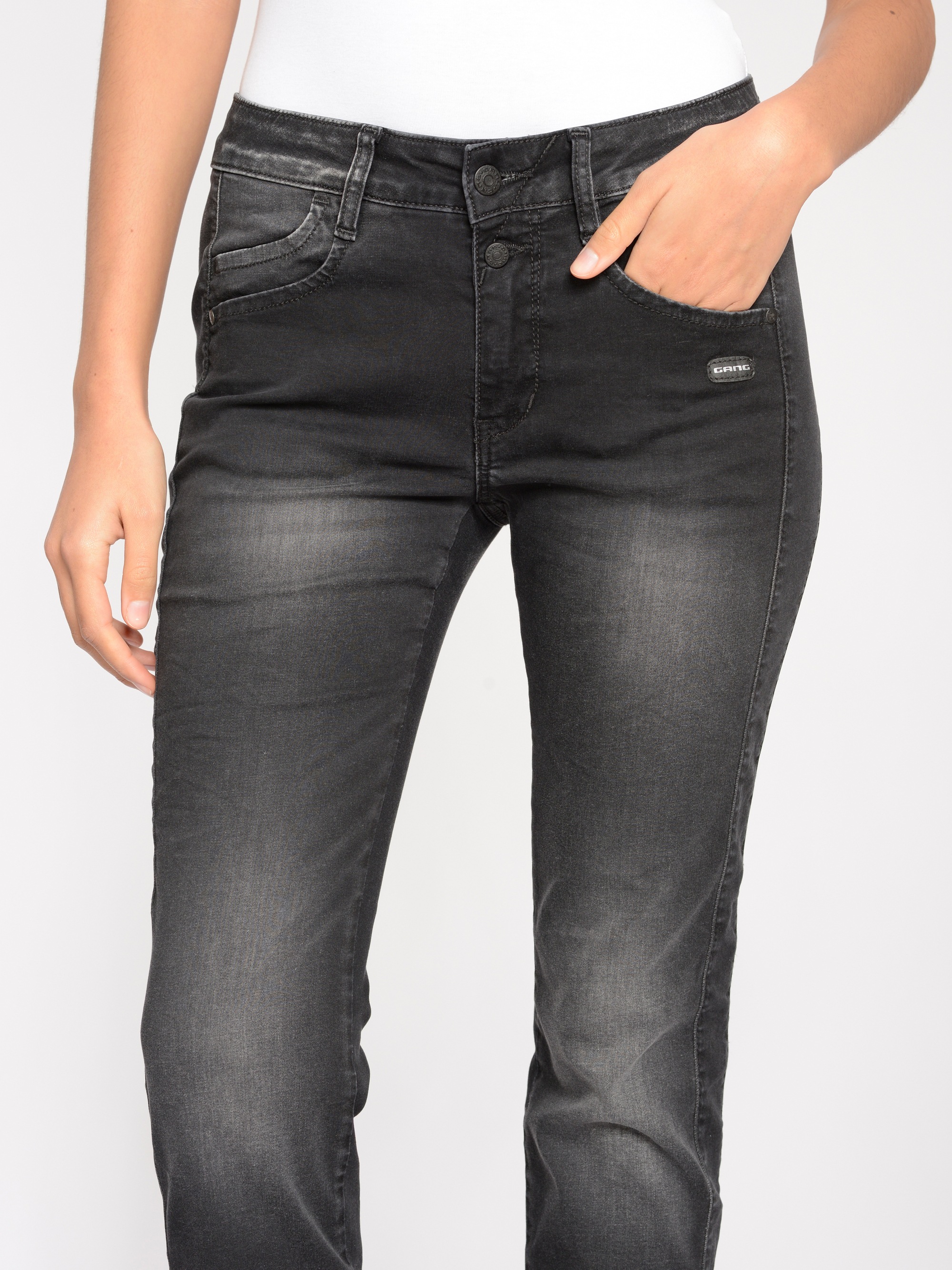 GANG Slim-fit-Jeans »GANG Jeans Slim Fit 94SANA CROPPED«