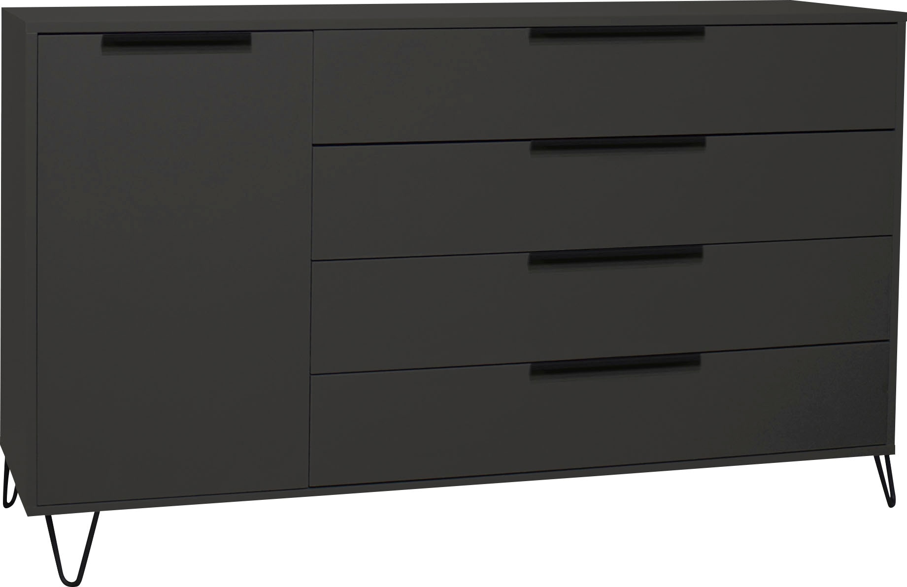 Mäusbacher Highboard "Bonnie", Breite 168 cm mit Drahtgestell günstig online kaufen