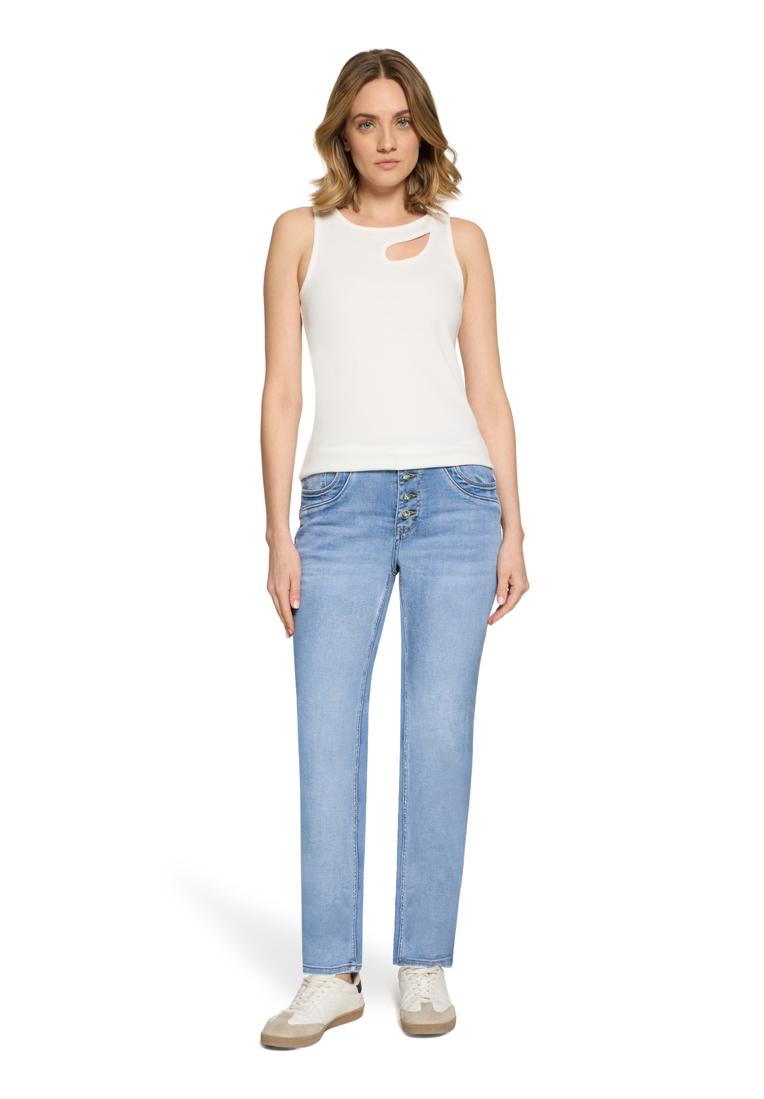 Cartoon Boyfriend-Jeans »Damen im Vintage-Look«