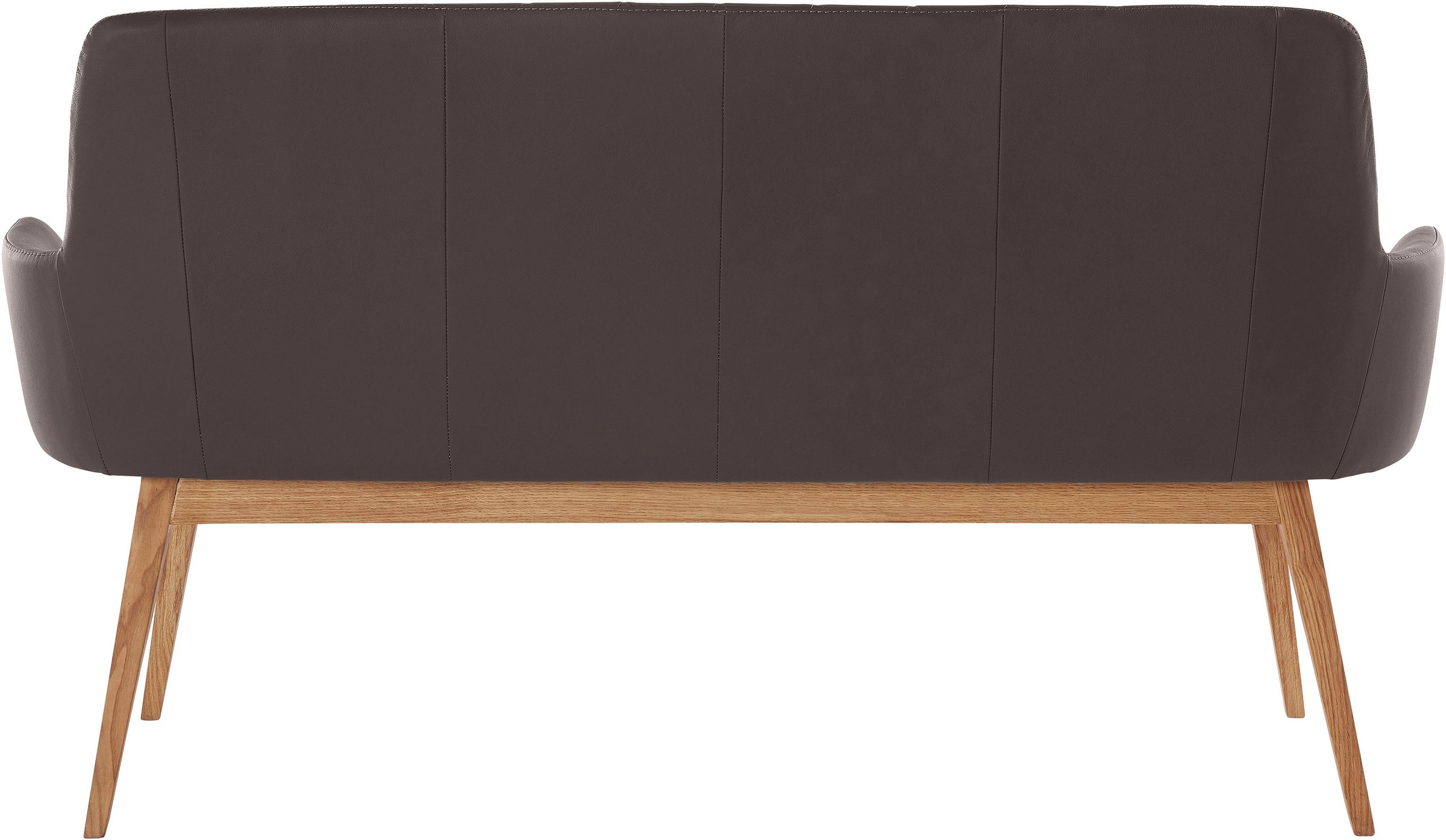 Sitzbank OTTO HOME "Brest", braun (braun, natur), B:160cm H:88cm T:60cm, Sitzbänke, Essbank Polsterbank Sitzbank, Schuhbank, Garderobenbank, Bank Breite 160 cm 3