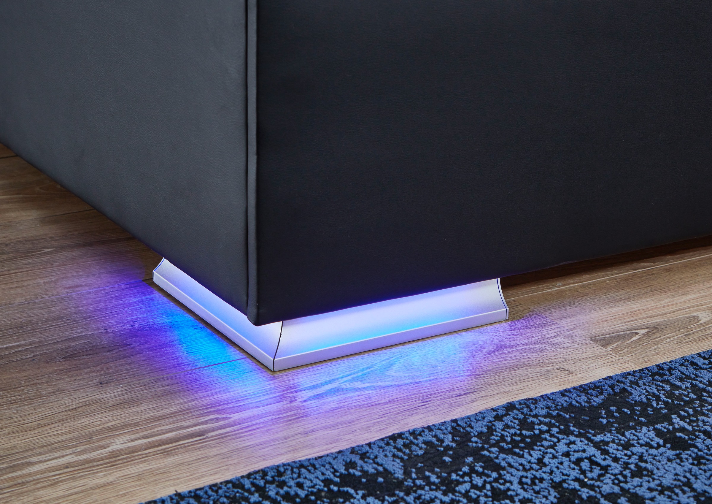 meise.möbel Boxspringbett »Colorado II«, inkl. LED-Beleuchtung & Topper