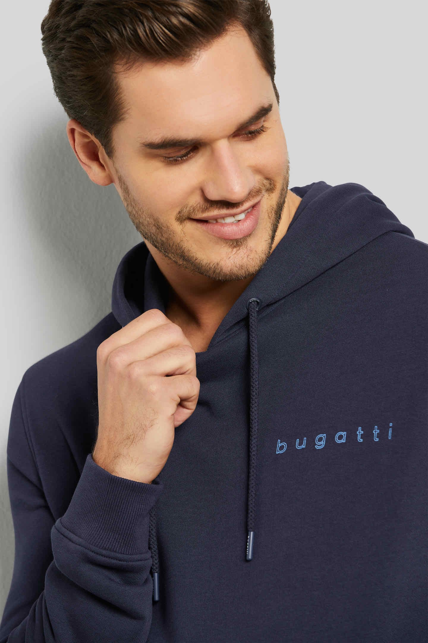 bugatti Hoodie, mit Kängurutasche