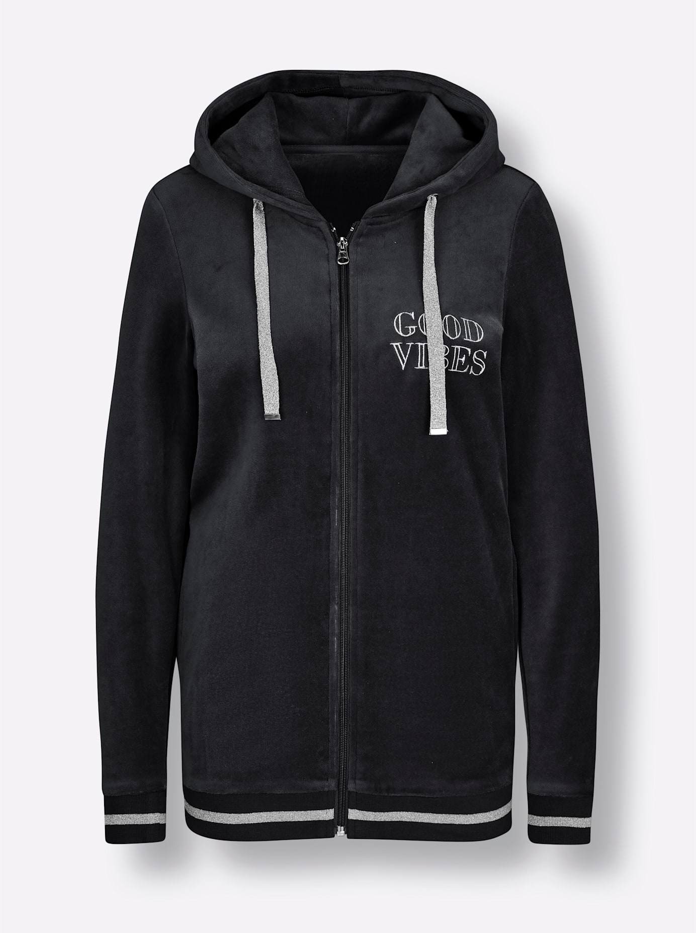 feel good Langjacke mit Kapuze