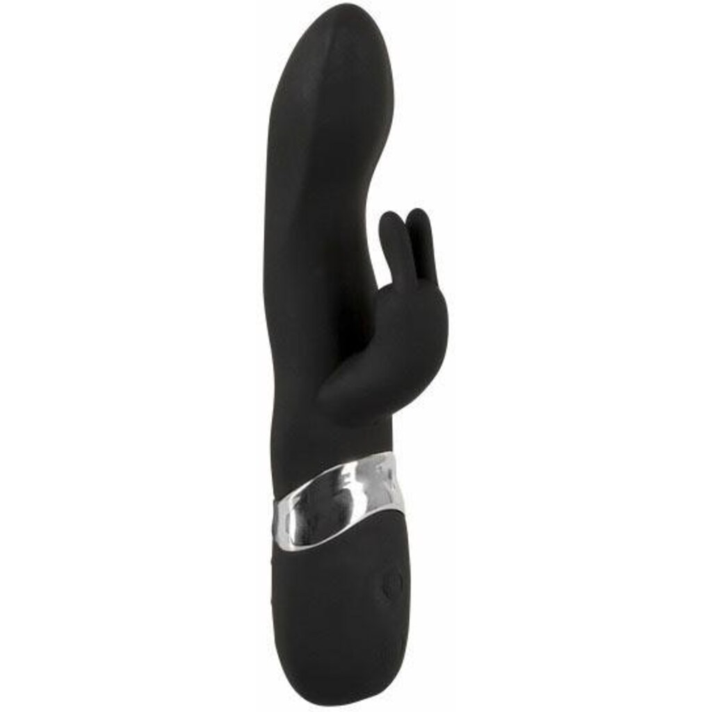 Smile Rabbit-Vibrator »Sweet Smile Blacky«, mit Klitorisreizer