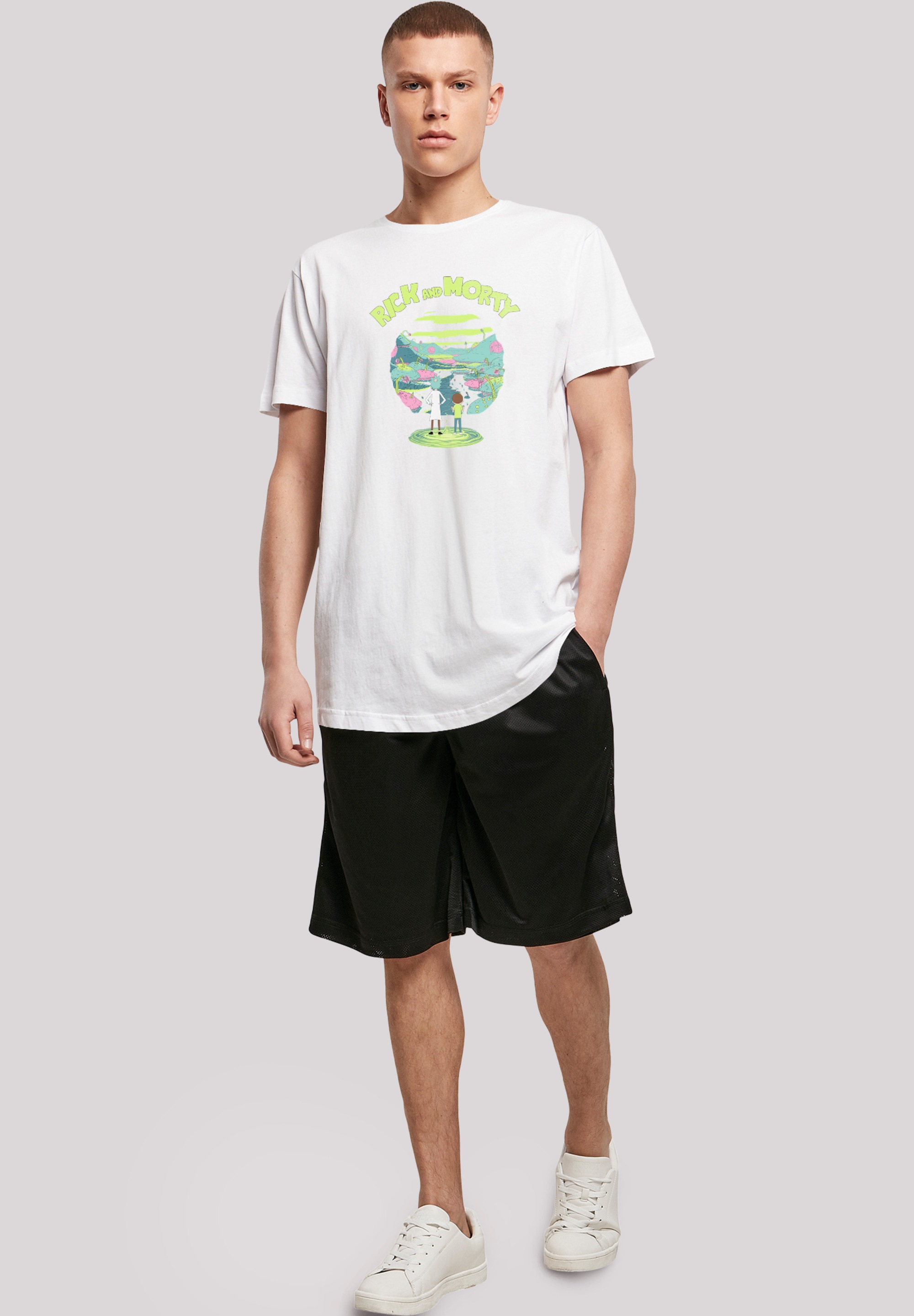 F4NT4STIC T-Shirt »Rick and Morty'«, Print