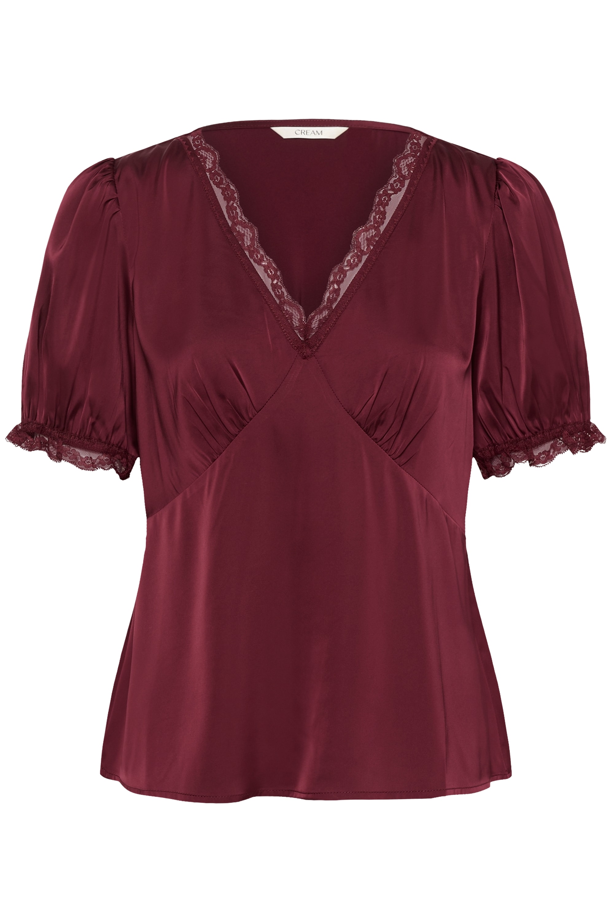 Cream Kurzarmbluse "Damen Bluse kurzarm CRAlmina"