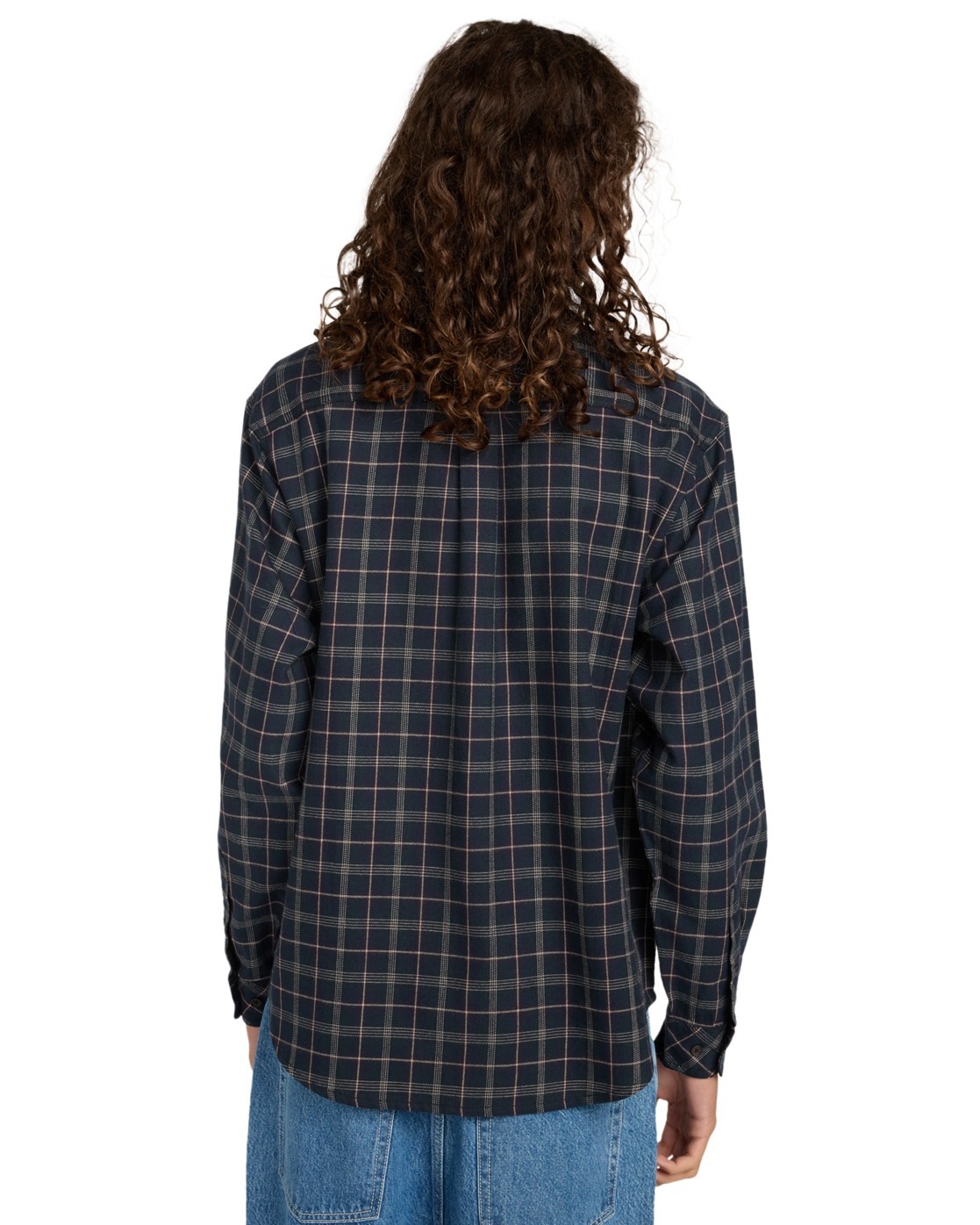 Element Langarmhemd "Button Down Regular Flannel" günstig online kaufen