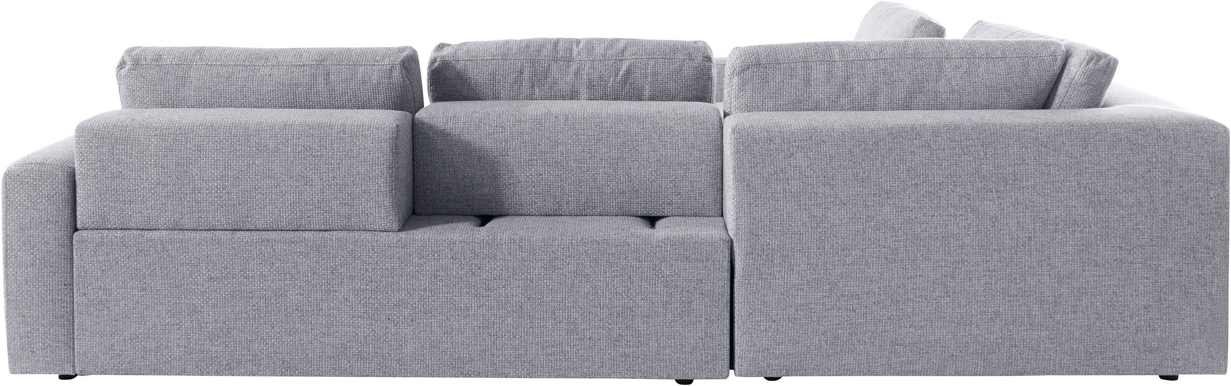 Places of Style Ecksofa »Bloomfield, L-Form«, extra tiefe Sitzfläche, wahlweise mit Sitztiefenverstellung