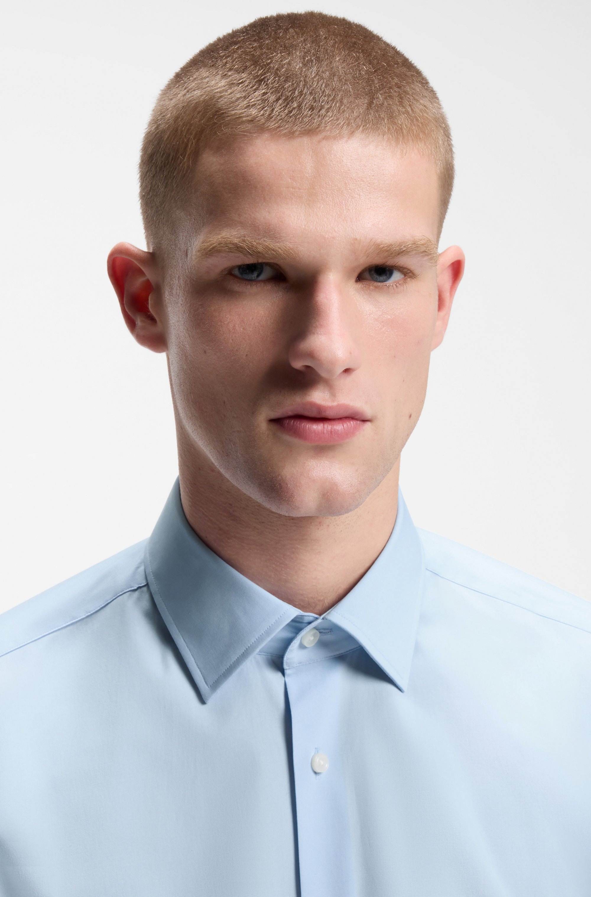 BOSS Businesshemd Kentkragen, Regular Fit, bügelleichte Qualität günstig online kaufen