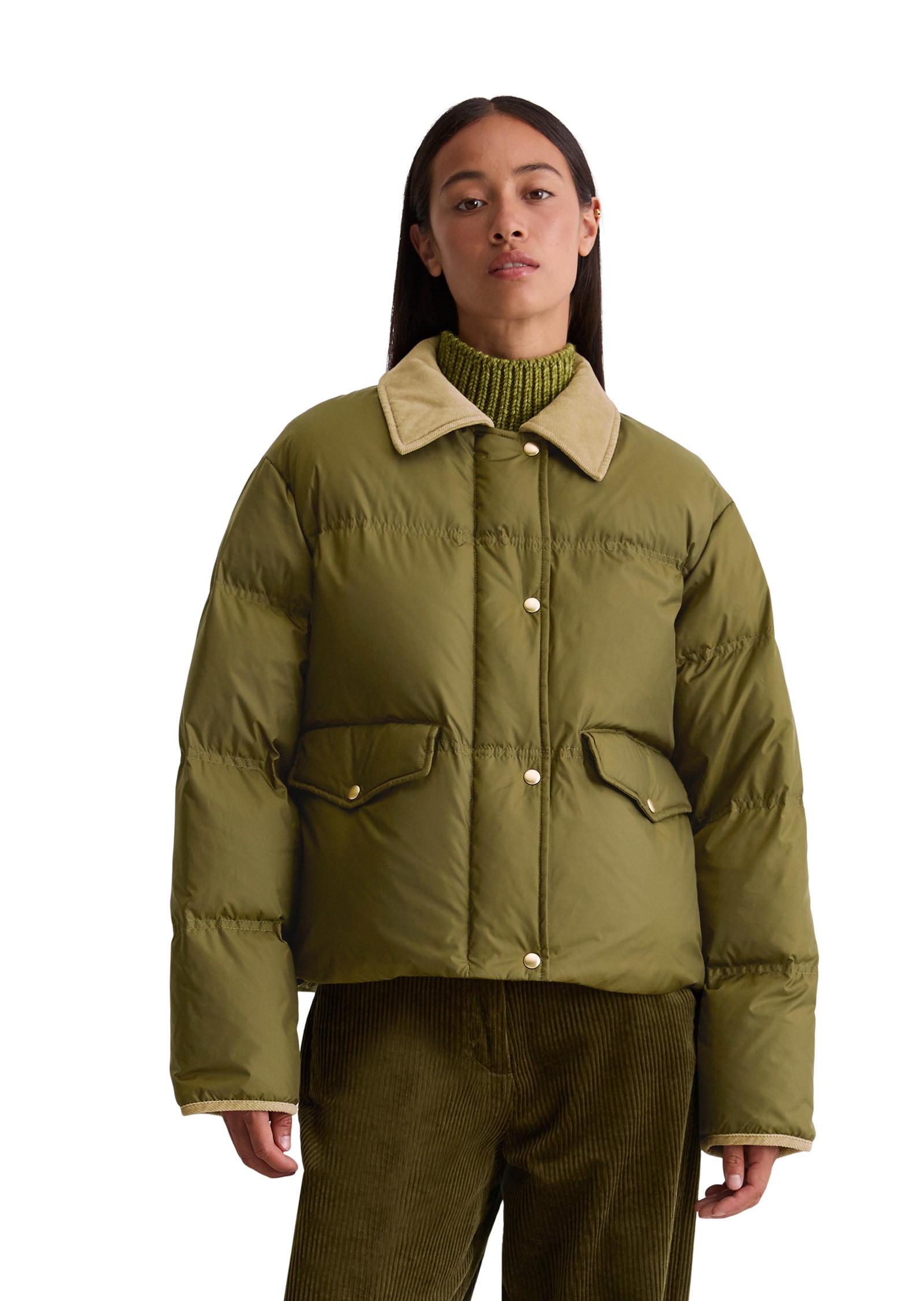 Marc OPolo "im Barnjacket-Stil aus recyceltem Polyester"