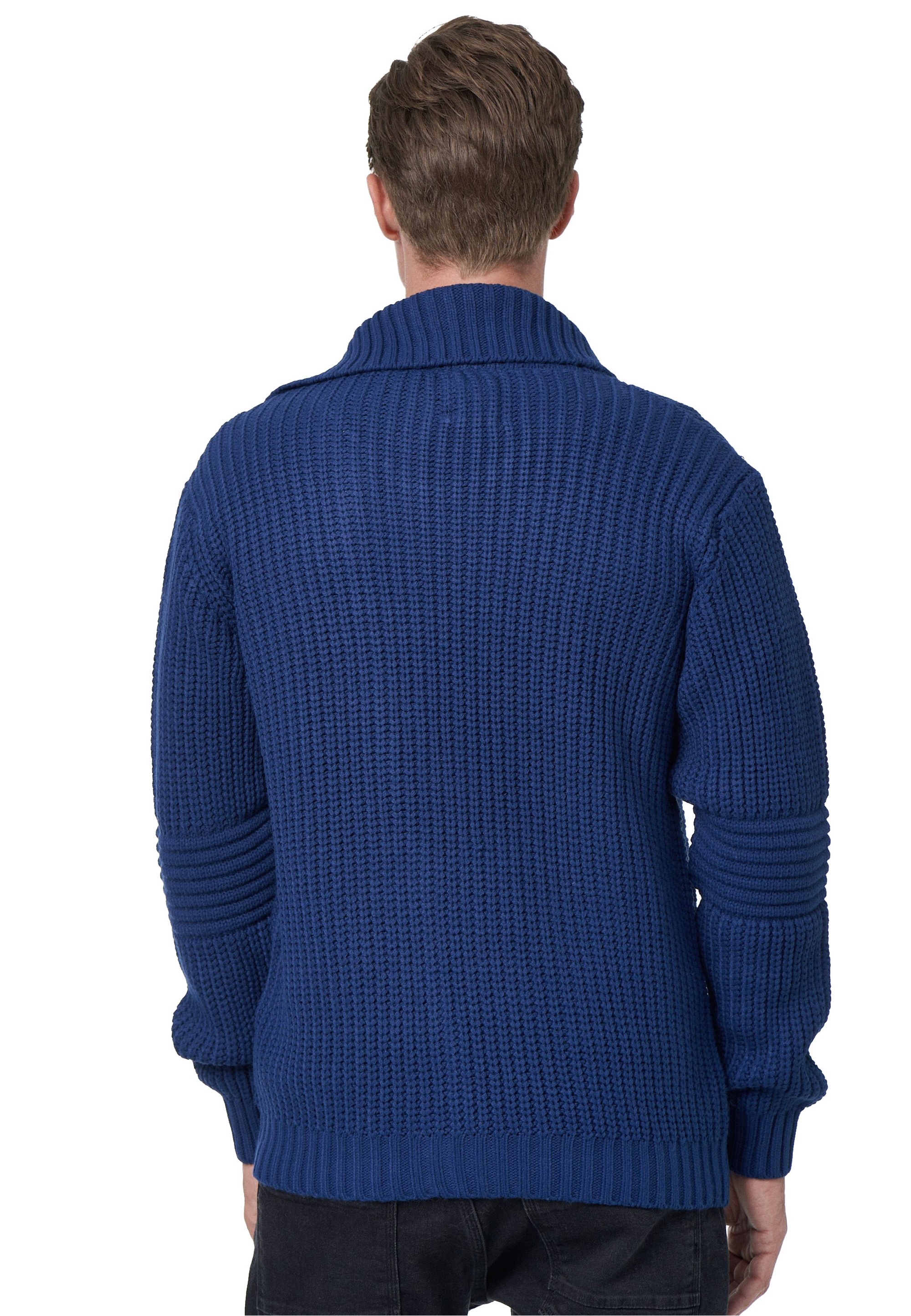 Rusty Neal Strickjacke, mit asymmetrischem Reißverschluss