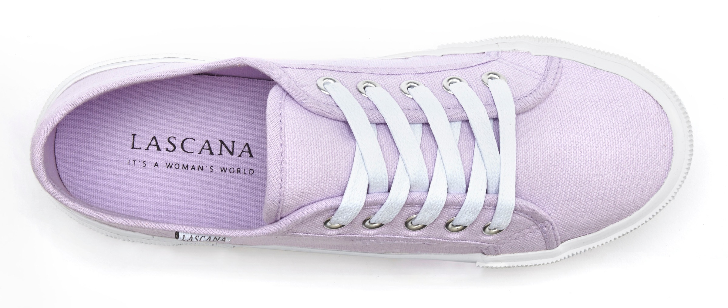 Thumbnail - LASCANA Sneaker aus Textil, Schnürhalbschuh, Freizeitschuh, Turnschuh