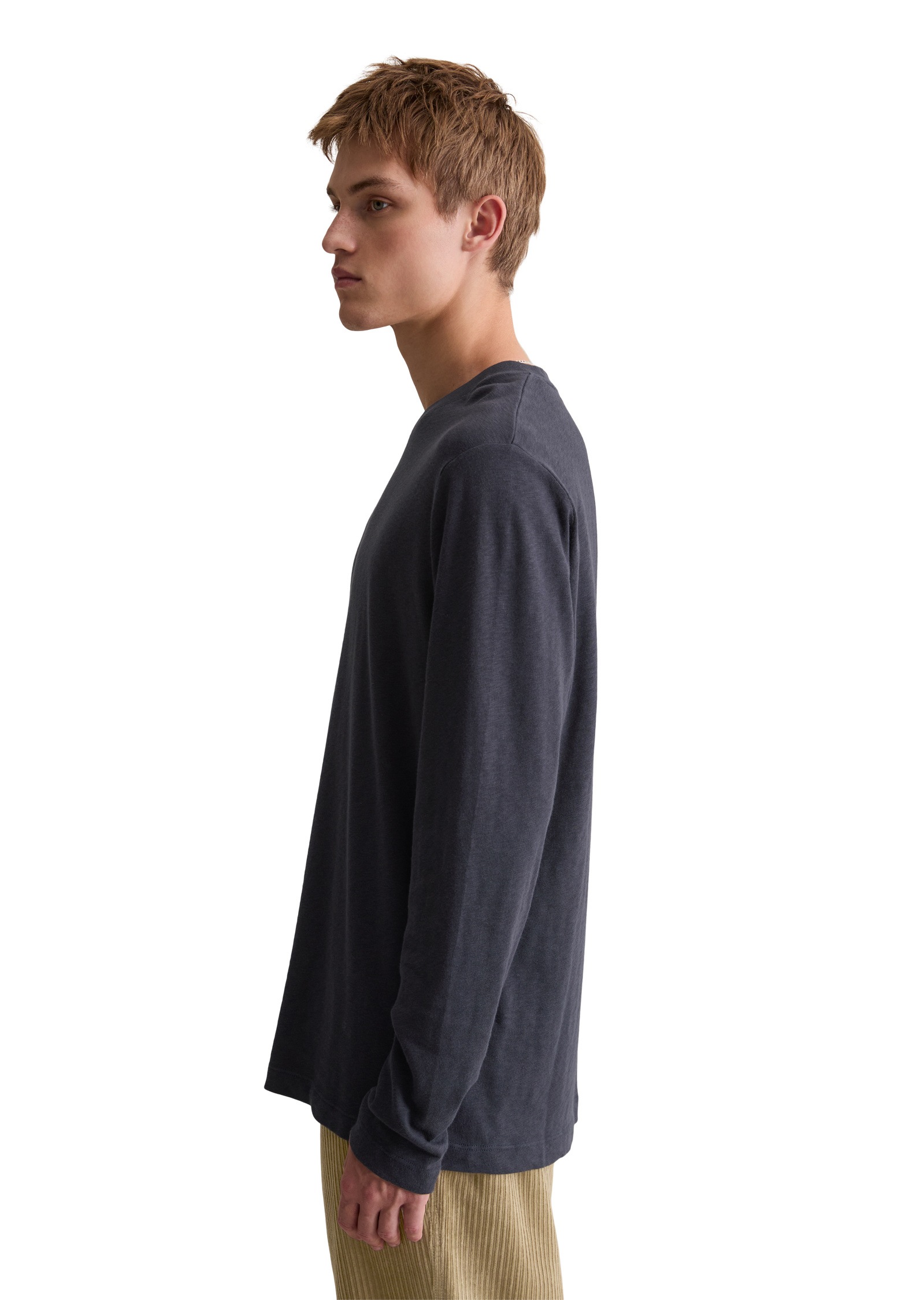 Marc OPolo DENIM Langarmshirt "in schwerer Slub-Jersey-Qualität" günstig online kaufen