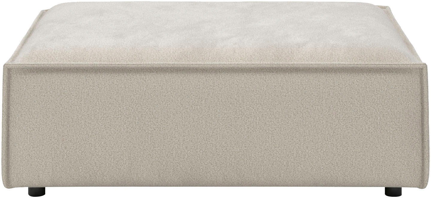 Places of Style Polsterhocker »Watertown, XXL Hockerbank passend zum Sofa - ideal als Beistellmodul«, erweiterbare Hockerbank mit weicher Polsterung