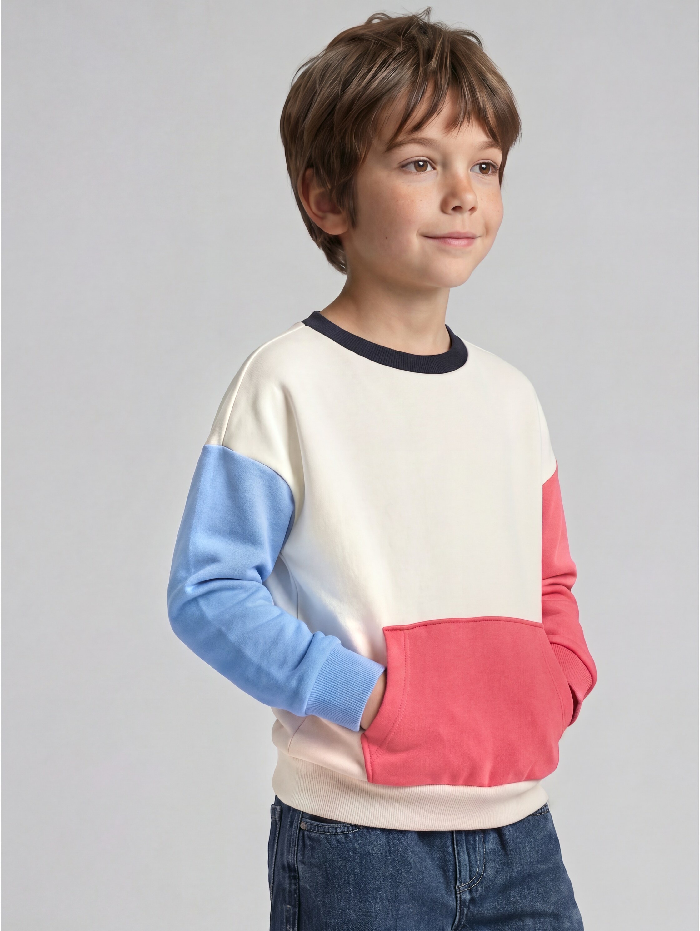 TOM TAILOR Sweater, im Colorblocking-Style / für Boys