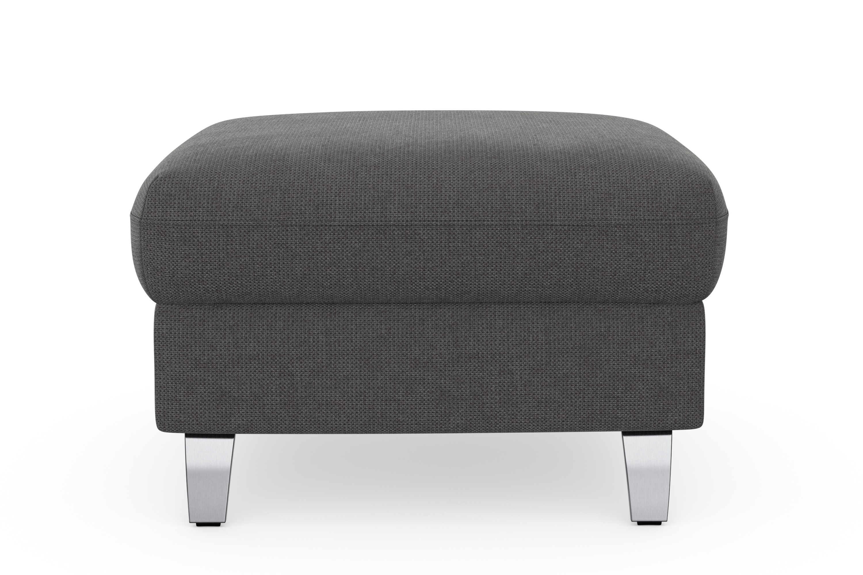 Thumbnail - sit&more Stauraumhocker "Grenoble" mit Stauraum und satinierten Füßen