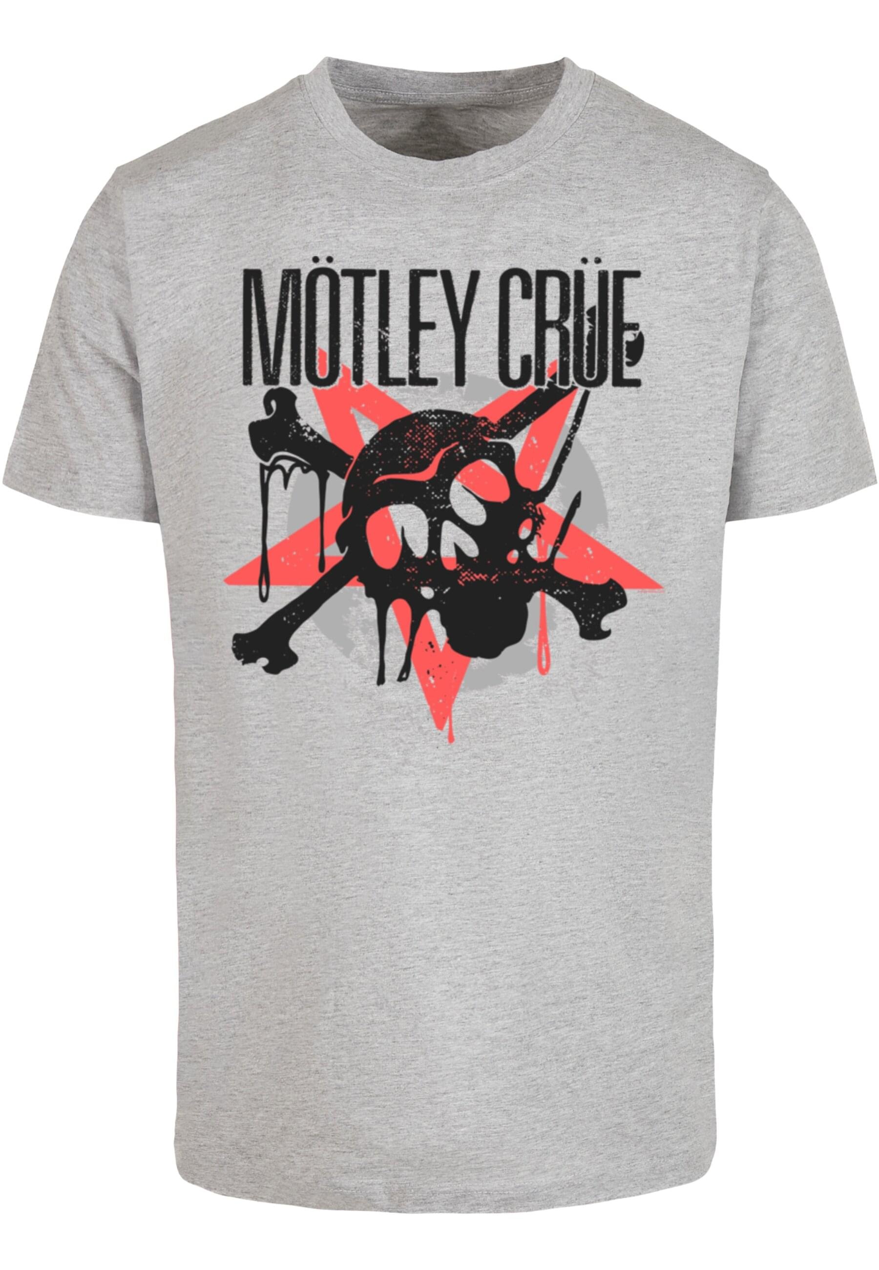 Merchcode T-Shirt "Merchcode Herren Motley Crue - Montage Skull T-Shirt" günstig online kaufen