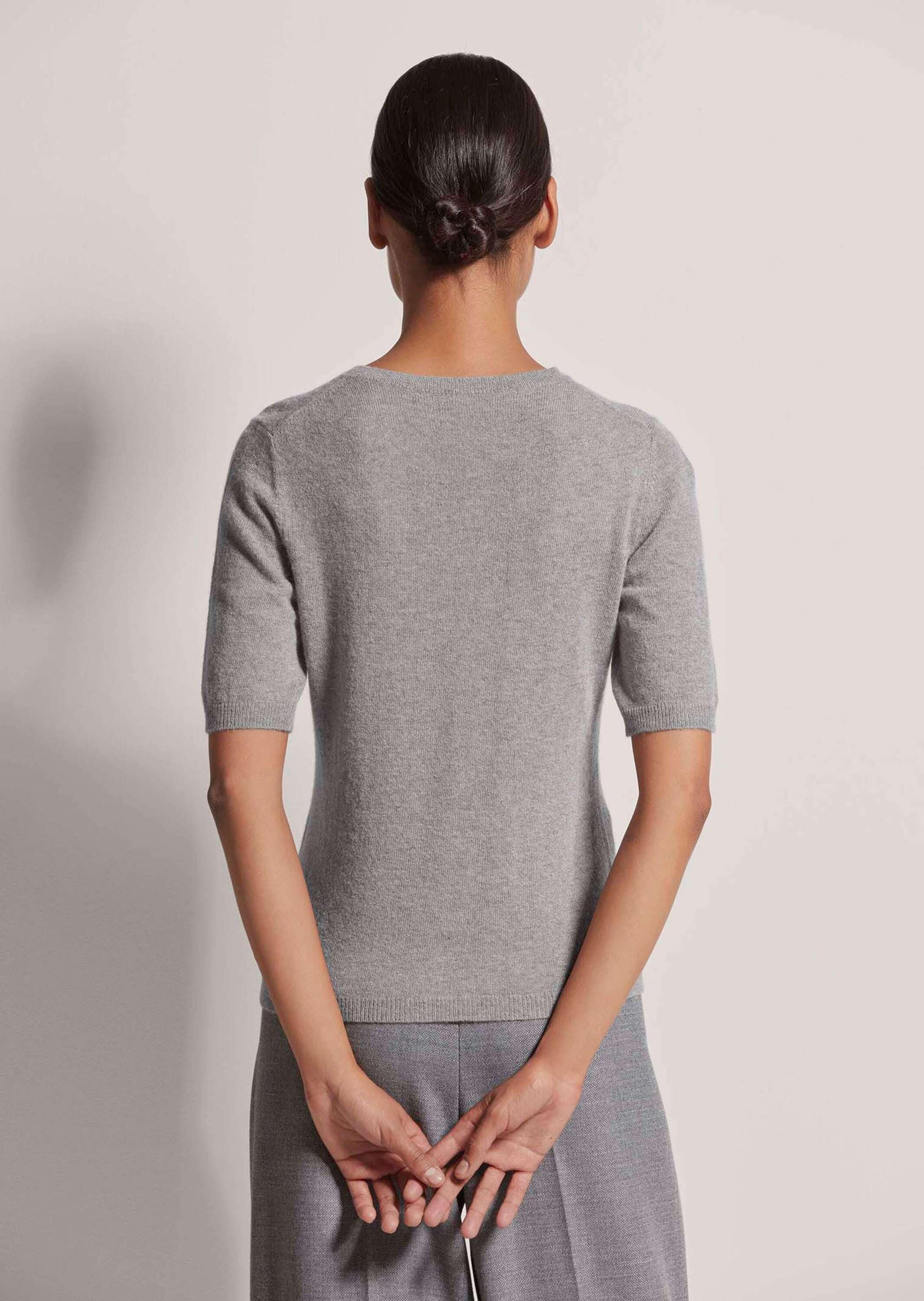 MADELEINE Longpullover »Pullover Pullover mit kurzen Ärmeln«