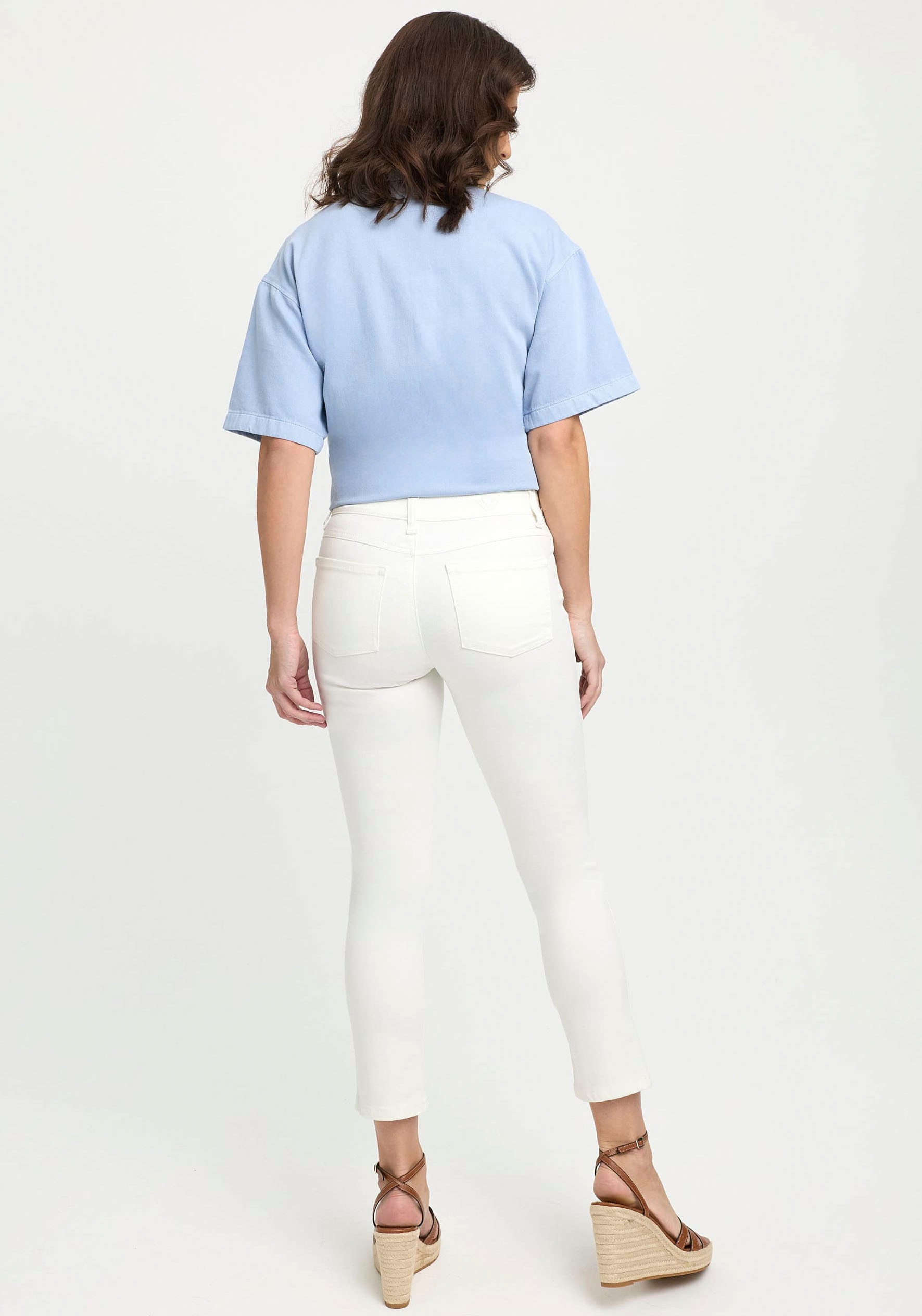wonderjeans Skinny-fit-Jeans, mit Logostickerei