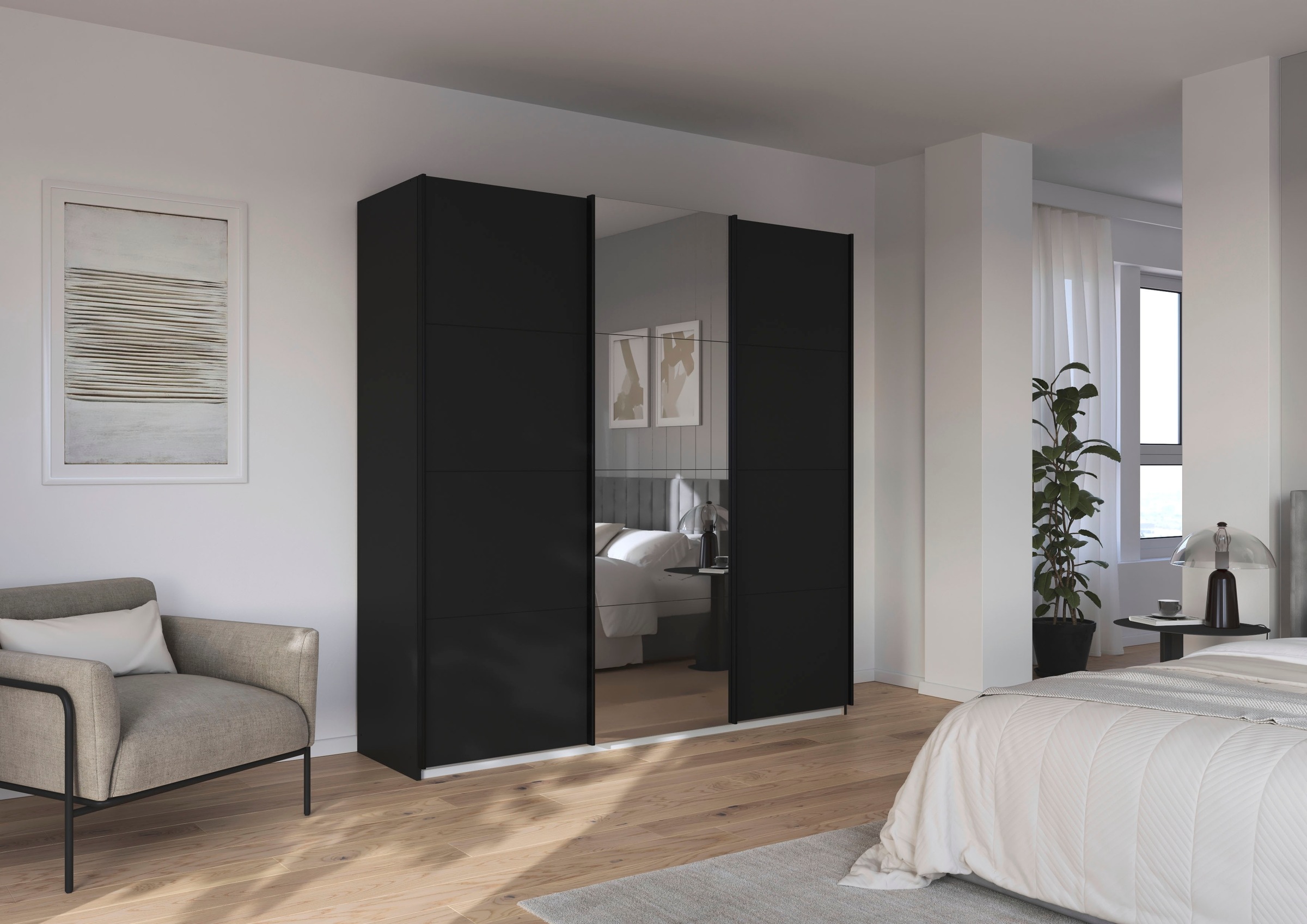 rauch Schwebetürenschrank "Kleiderschrank Schrank Garderobe Schlafzimmersch günstig online kaufen