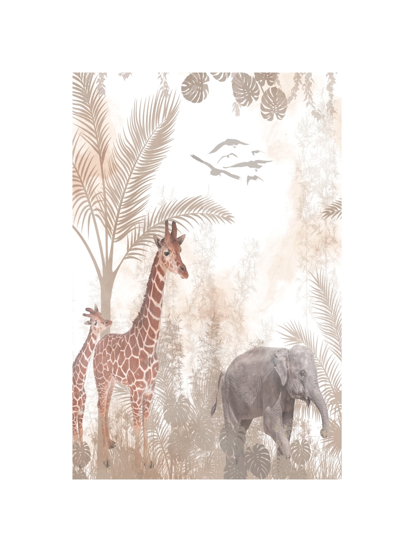 Lüttenhütt Poster "Tiere im Dschungel", (1 St.), HD Premium Druck günstig online kaufen