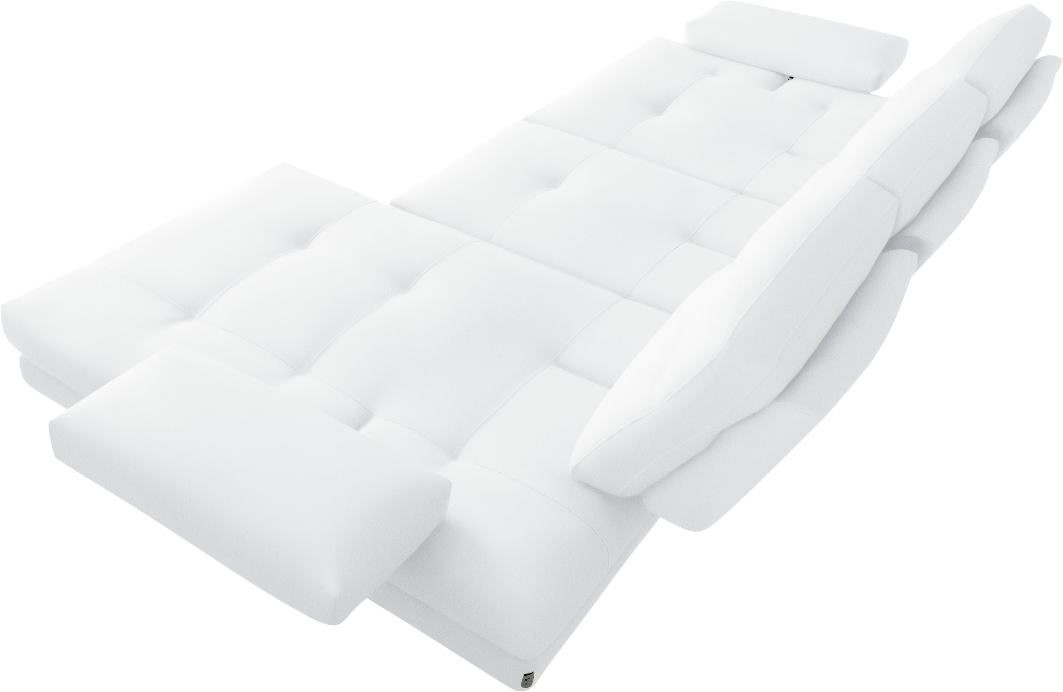 Thumbnail - CALIA ITALIA Ecksofa "Toby Wing, Komfortsofa der Extraklasse, bequem, L-Form" inklusive Sitztiefenverstellung, Füße in c...