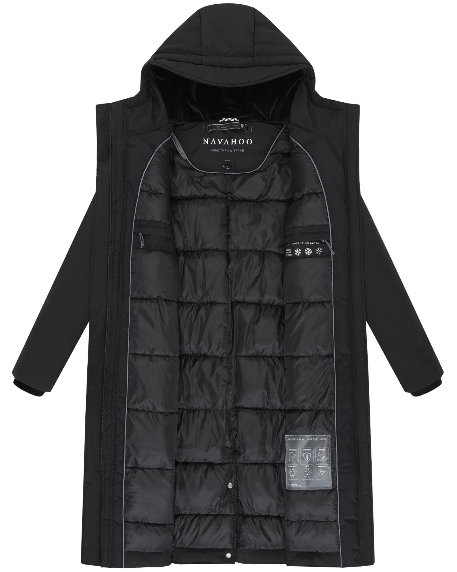 Navahoo Wintermantel »Eismelodie 14«, Winter Parka mit Kapuze