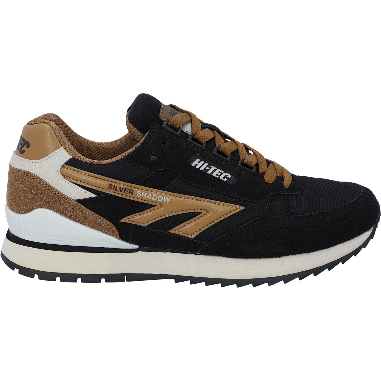 Sneaker HI-TEC "Hi-Tec-Schuhe Silver Shadow OG", Herren, Gr. 47, Normalschaft, schwarz beluga, hellgrau, rundgrau, 95% EVA/5% Textil, 70% Synthetik/30% Textil, Schuhe Sneaker 2