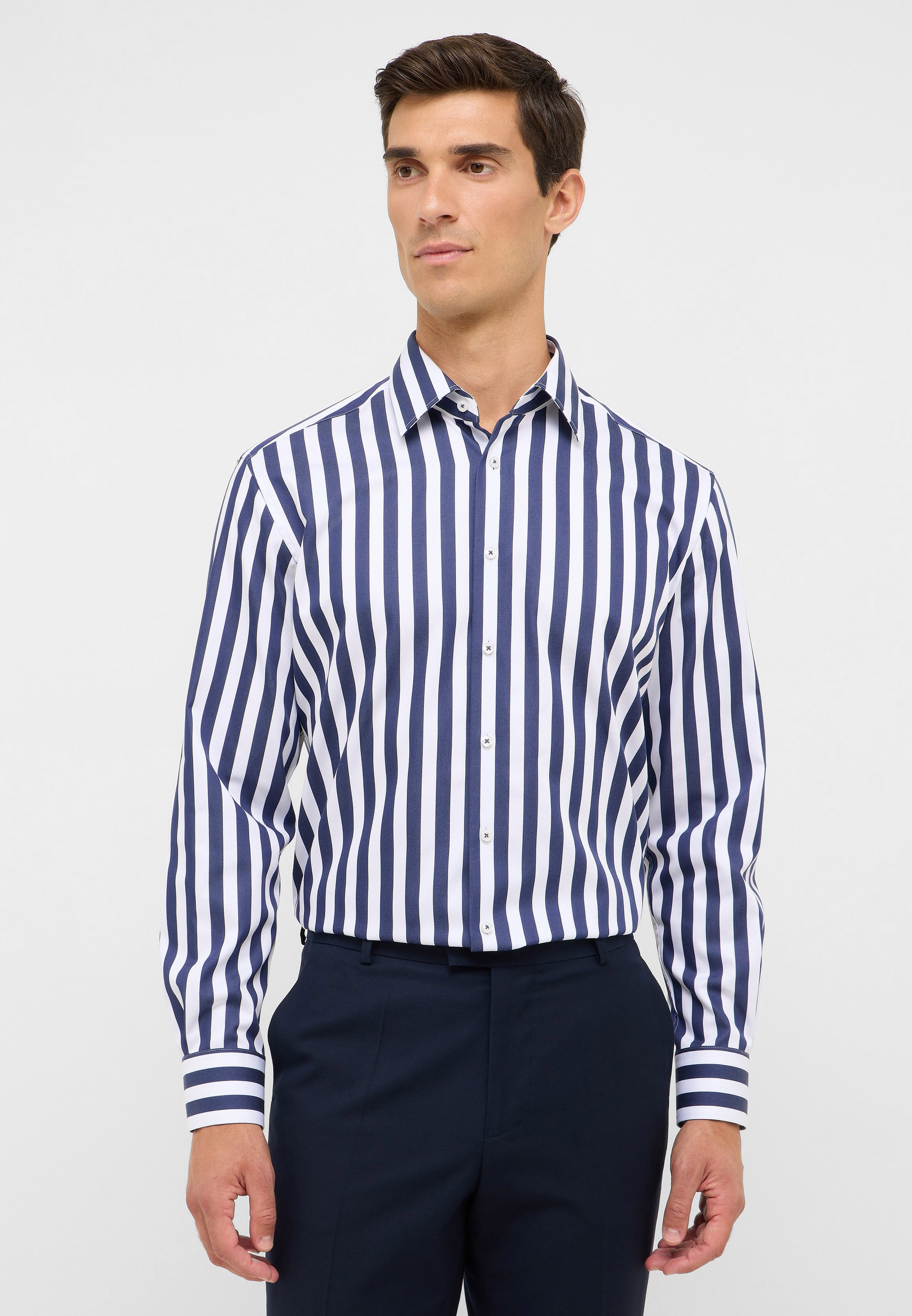 Eterna Langarmhemd "MODERN FIT", NON IRON (bügelfrei) günstig online kaufen