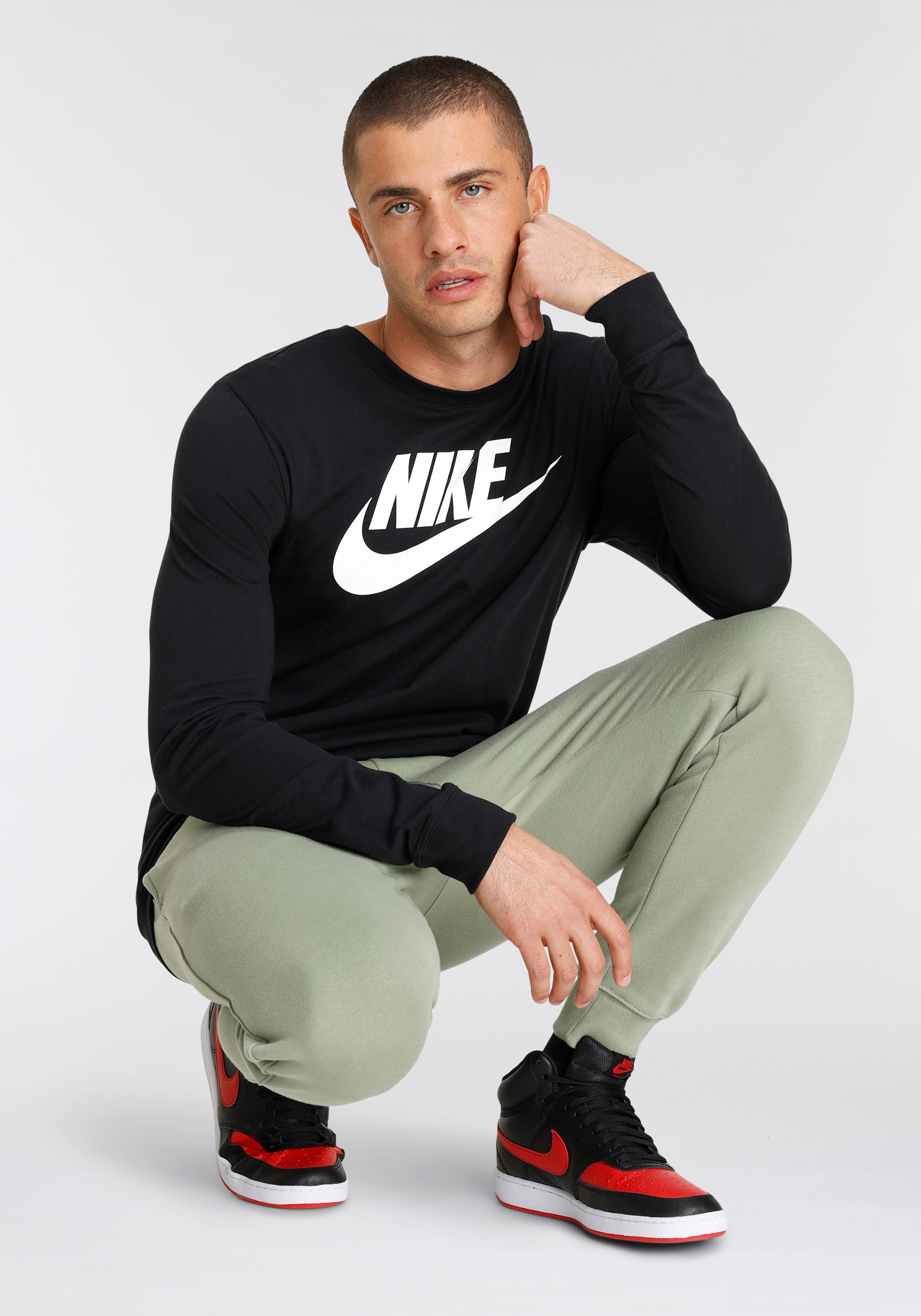 Nike Sportswear Langarmshirt »MENS LONG-SLEEVE T-SHIRT«