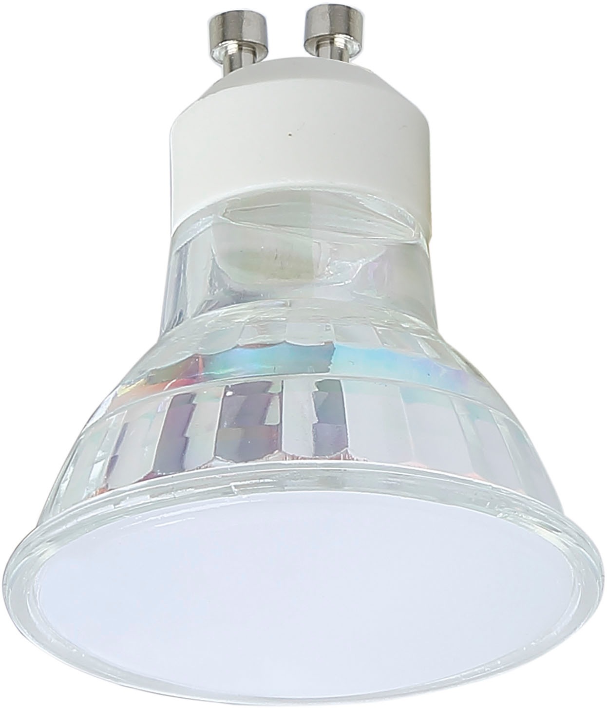 easy! BY FHL LED-Leuchtmittel, GU10, 2 St., Lampe, Leuchtmittel, klares Design, GU10-Fassung, warmes Licht, Set