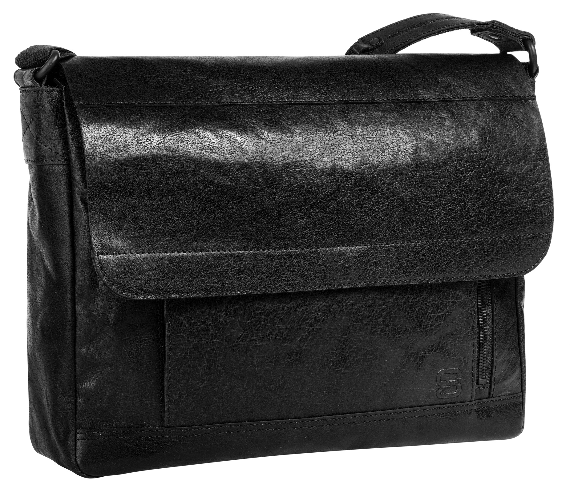 Spikes & Sparrow Messenger Bag echt Leder günstig online kaufen