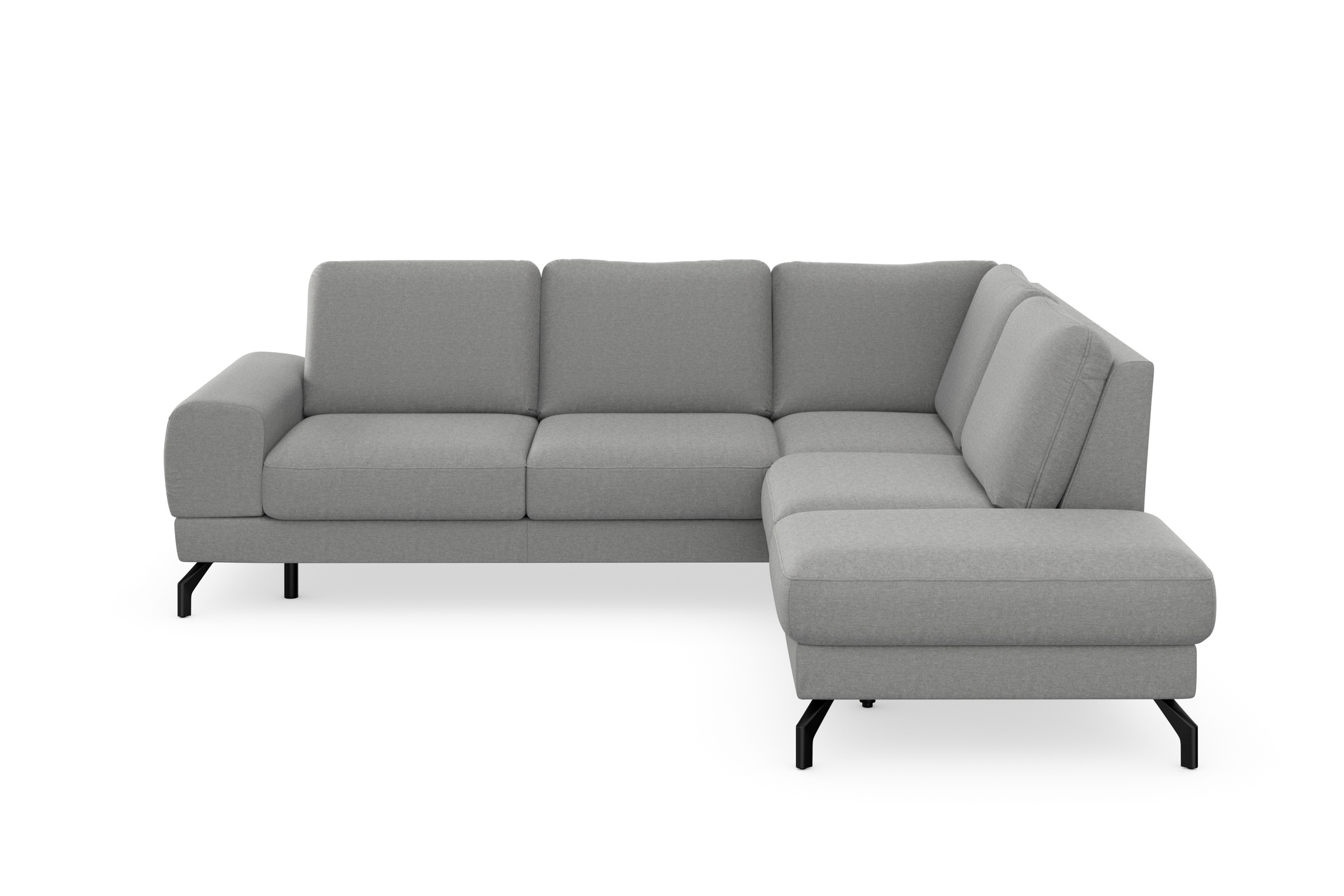 sit&more Ecksofa »Cinturo L-Form«, inklusive Sitztiefenverstellung und Federkern, Sitzhöhe 45 cm